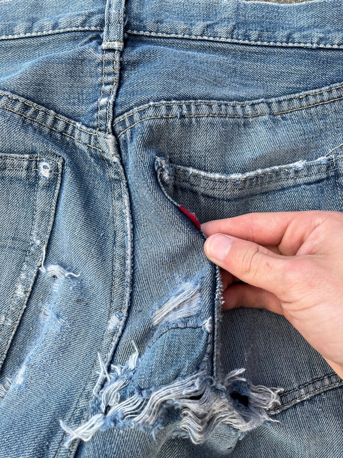 1940’s ‘47 Model Levi’s Jeans (29)