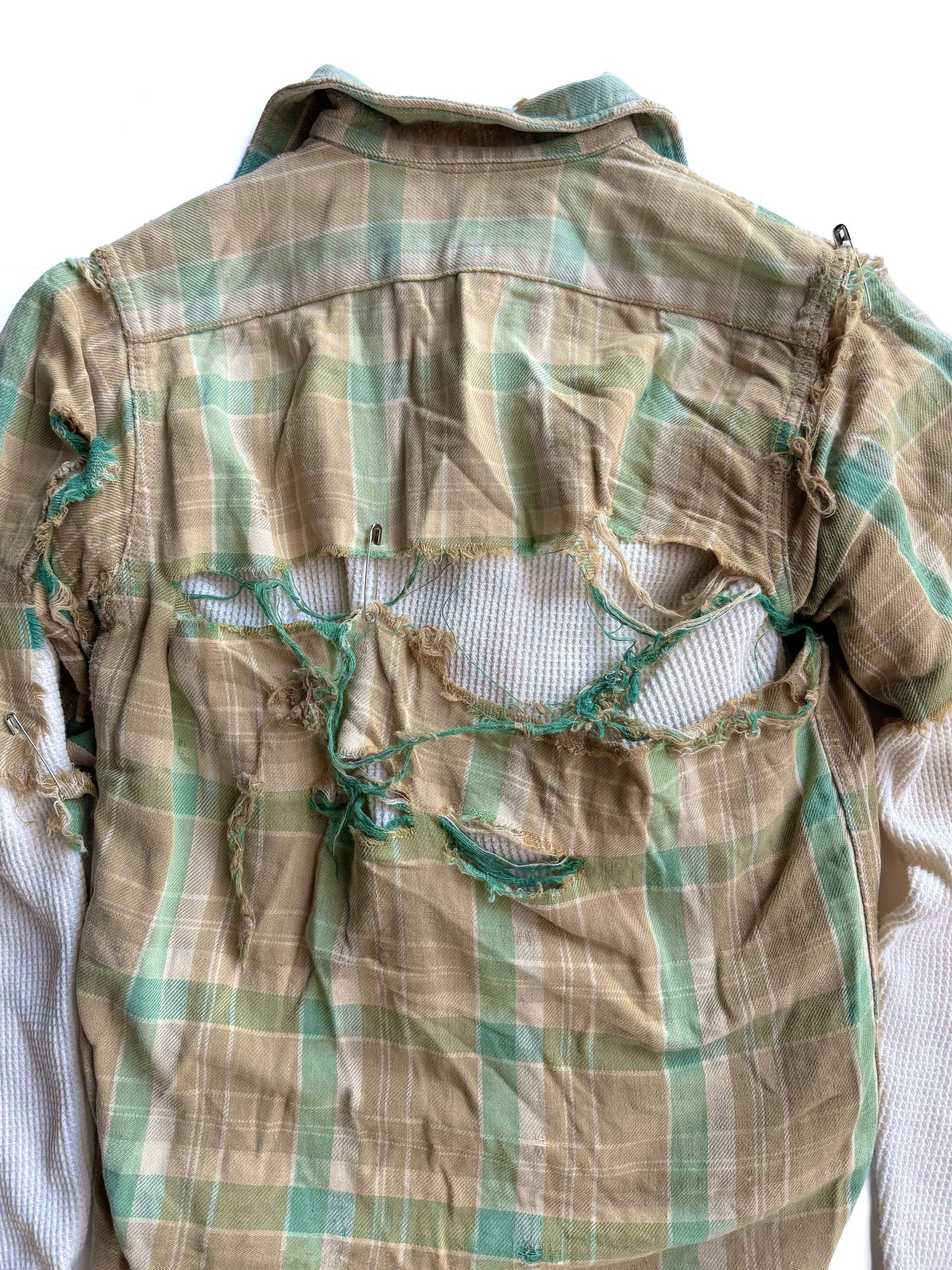 1940s Distressed Flannel With 1950s Thermal (S)