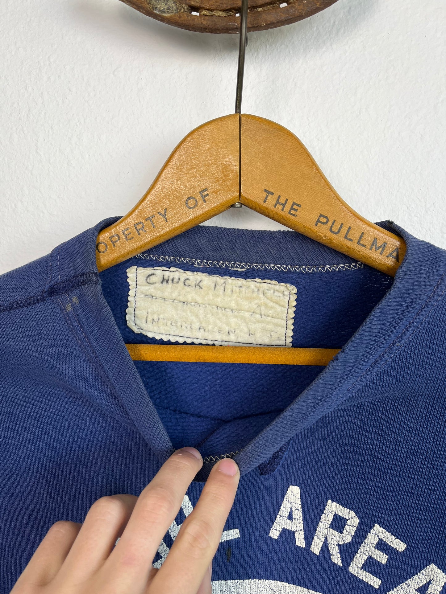 1950’s YMCA Swim Team Single V Sweatshirt (S/M)