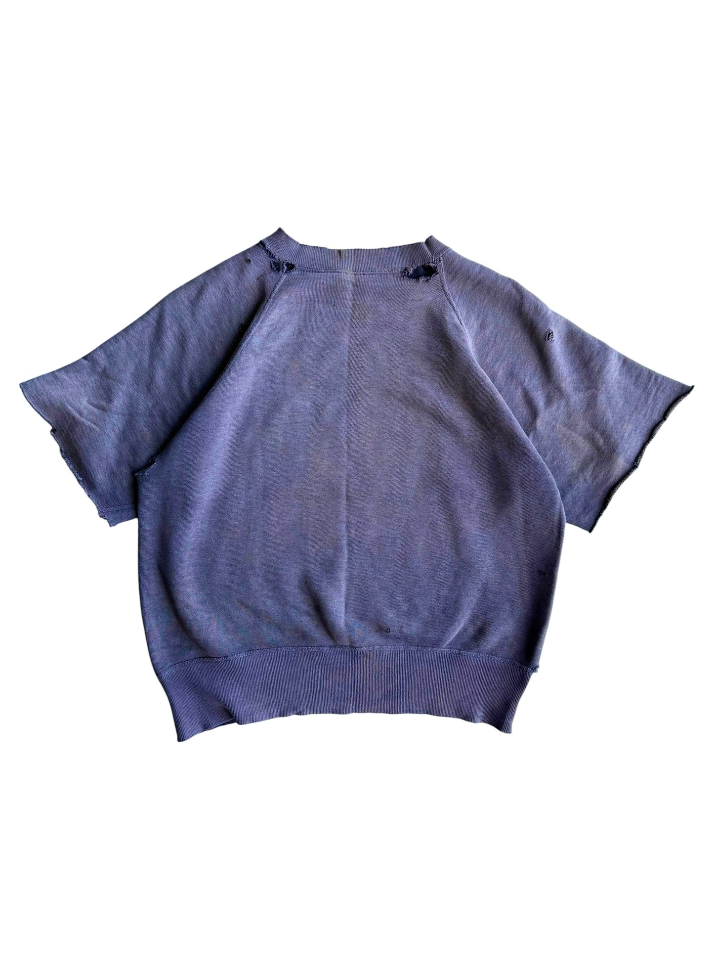 1950s Sun Faded ‘US Navy’ Chopped Sweatshirt (S/M)
