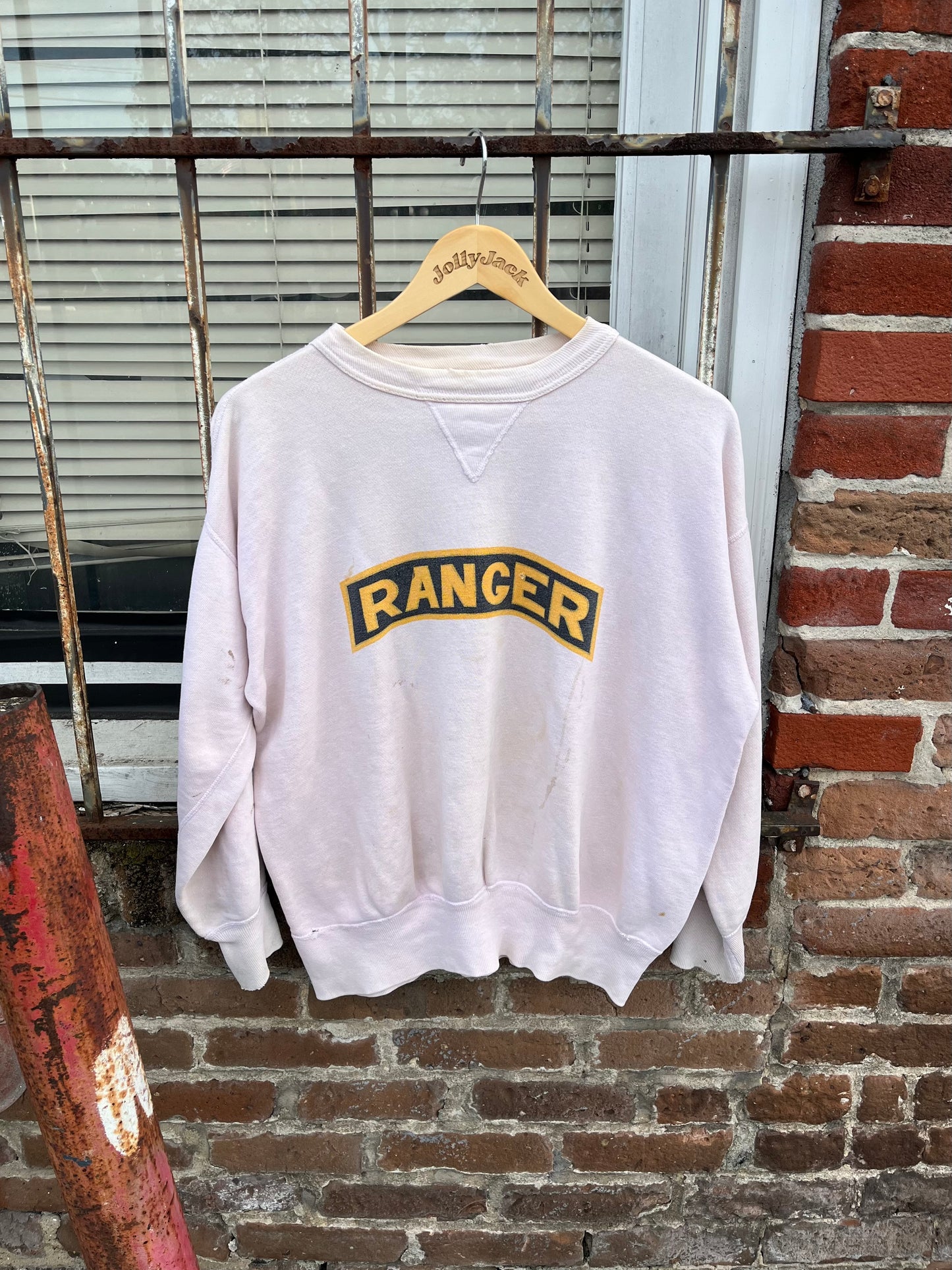1950’s ‘Ranger’ WW2 Single V Sweatshirt (XL)