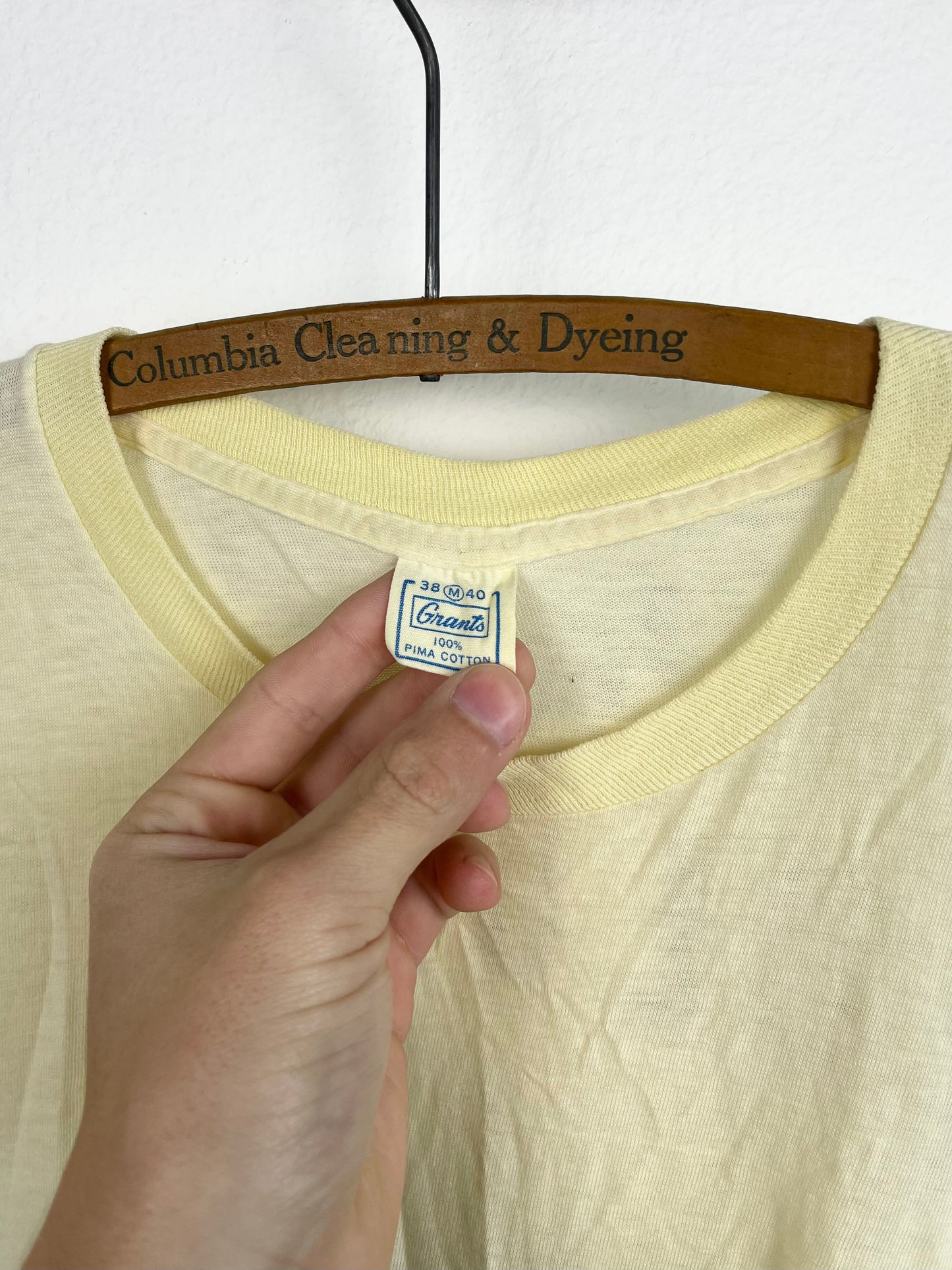 1960’s Stenciled Paper Thin Tee (S/M)