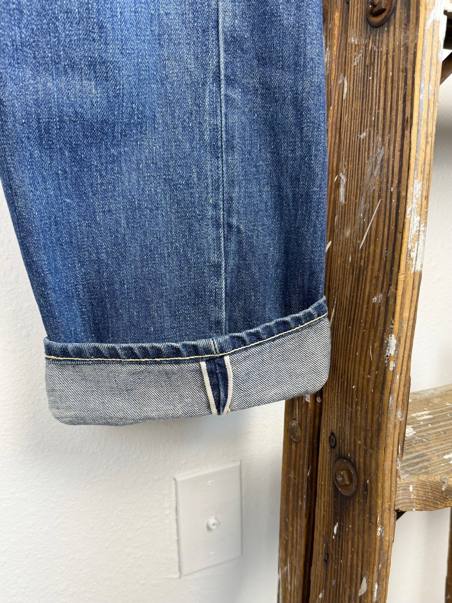 1940s JC Penny Foremost Selvedge Jeans W/ Match Strikes (30)
