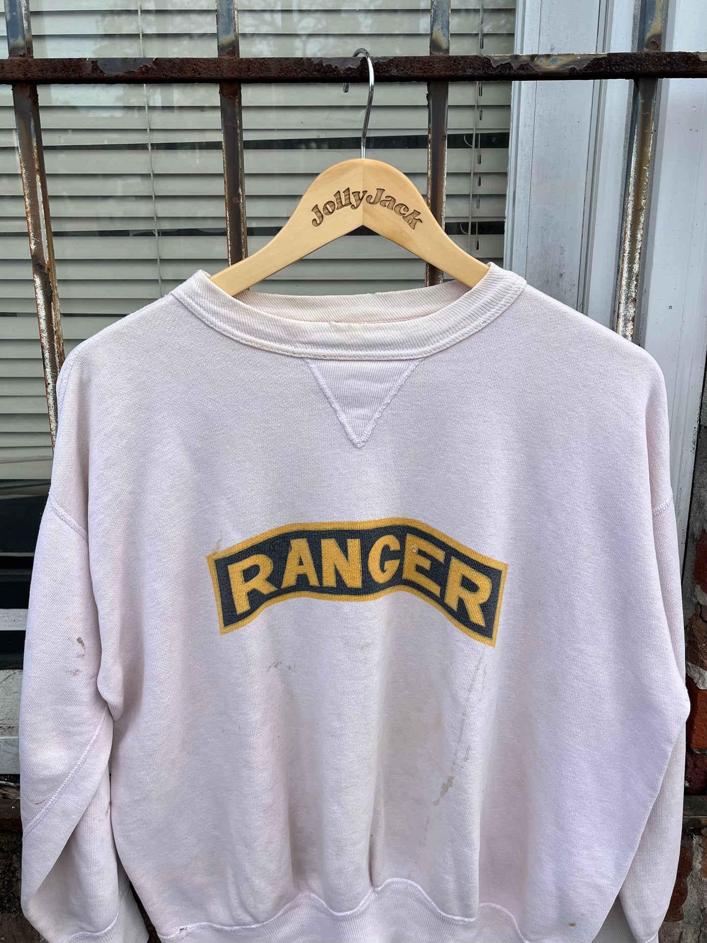 1950’s ‘Ranger’ WW2 Single V Sweatshirt (XL)