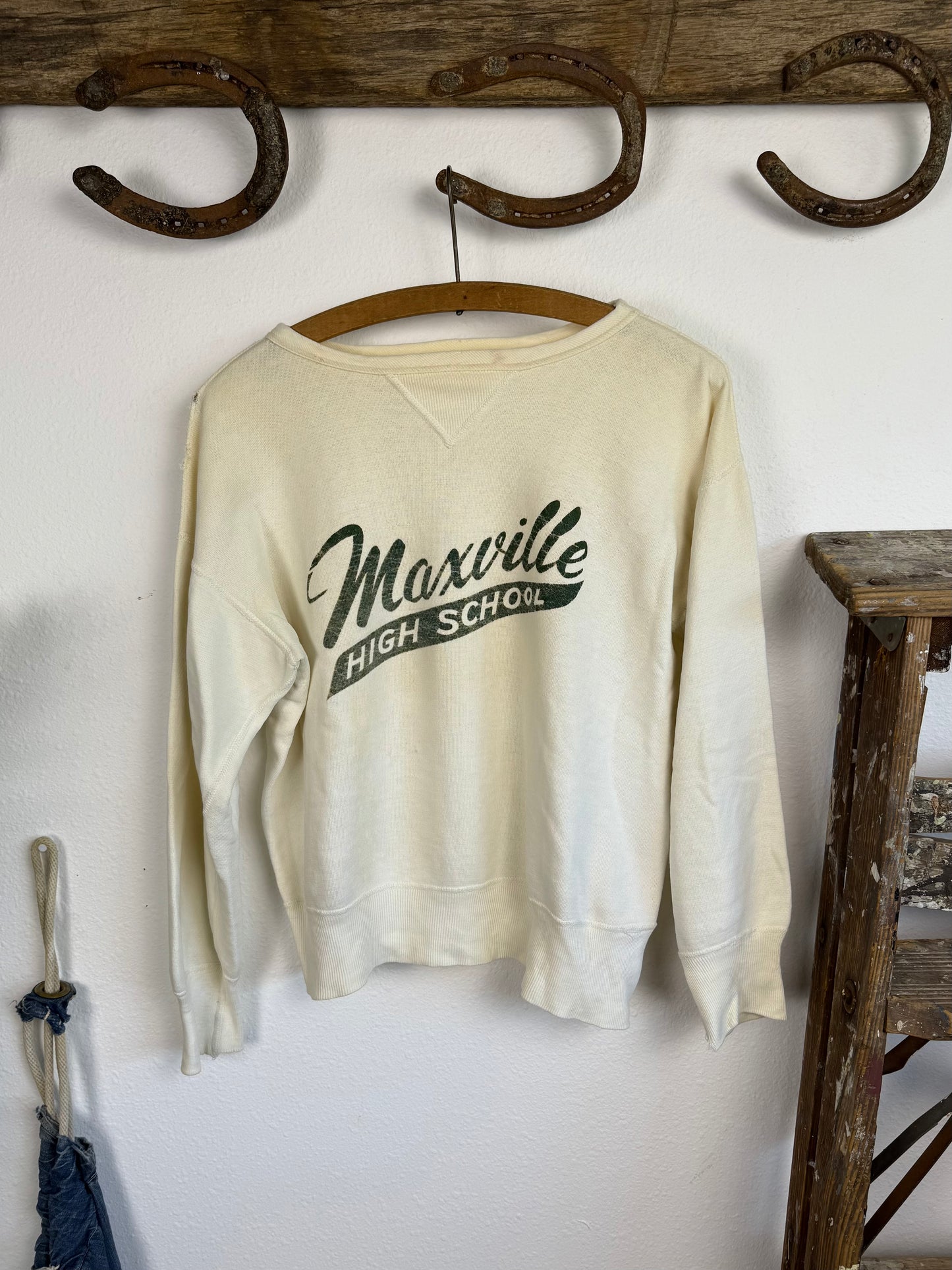 1950s Maxville High School Double V Sweatshirt (M)