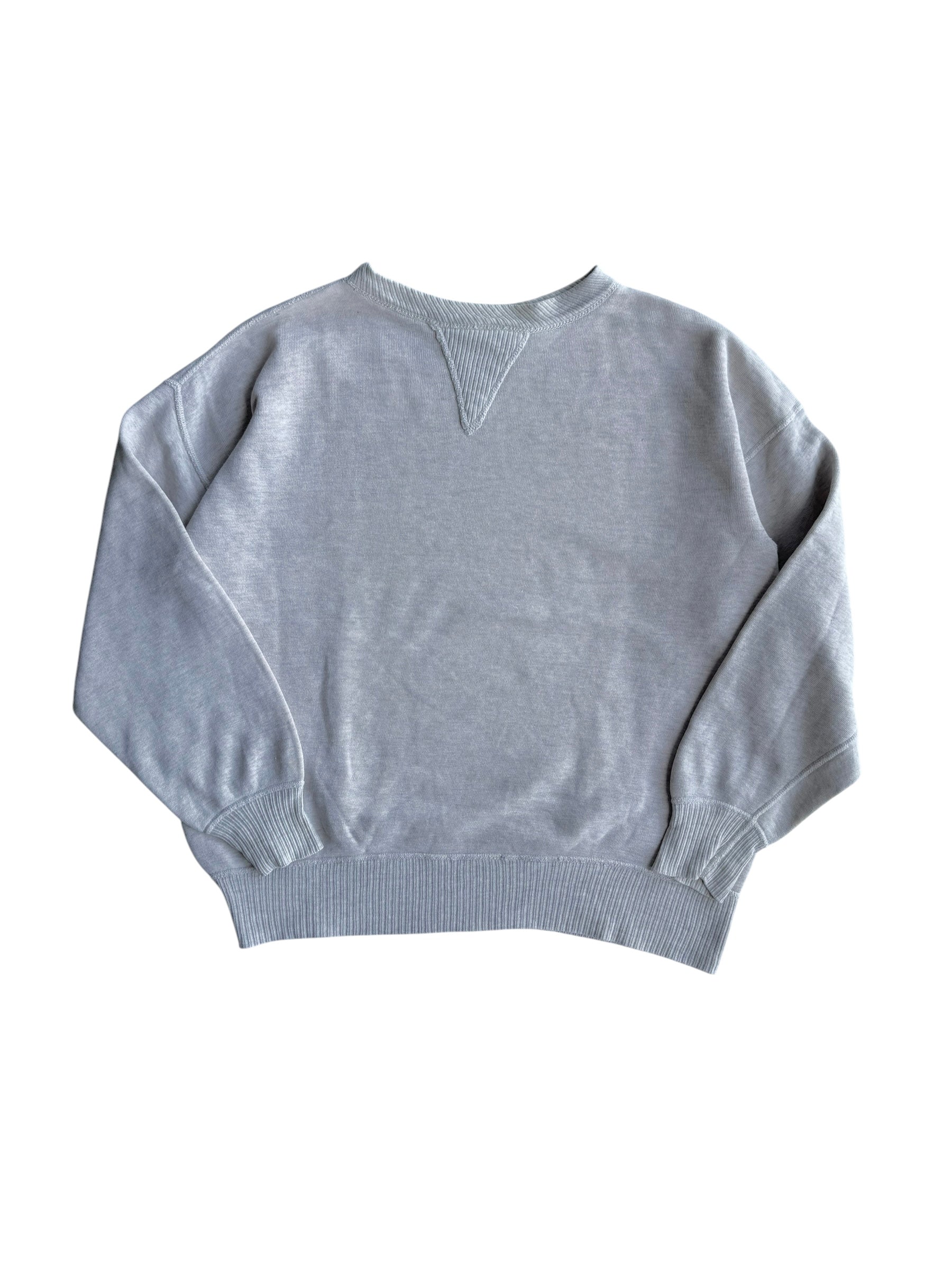 1940s Ribbed Single V Sweatshirt (S/M)