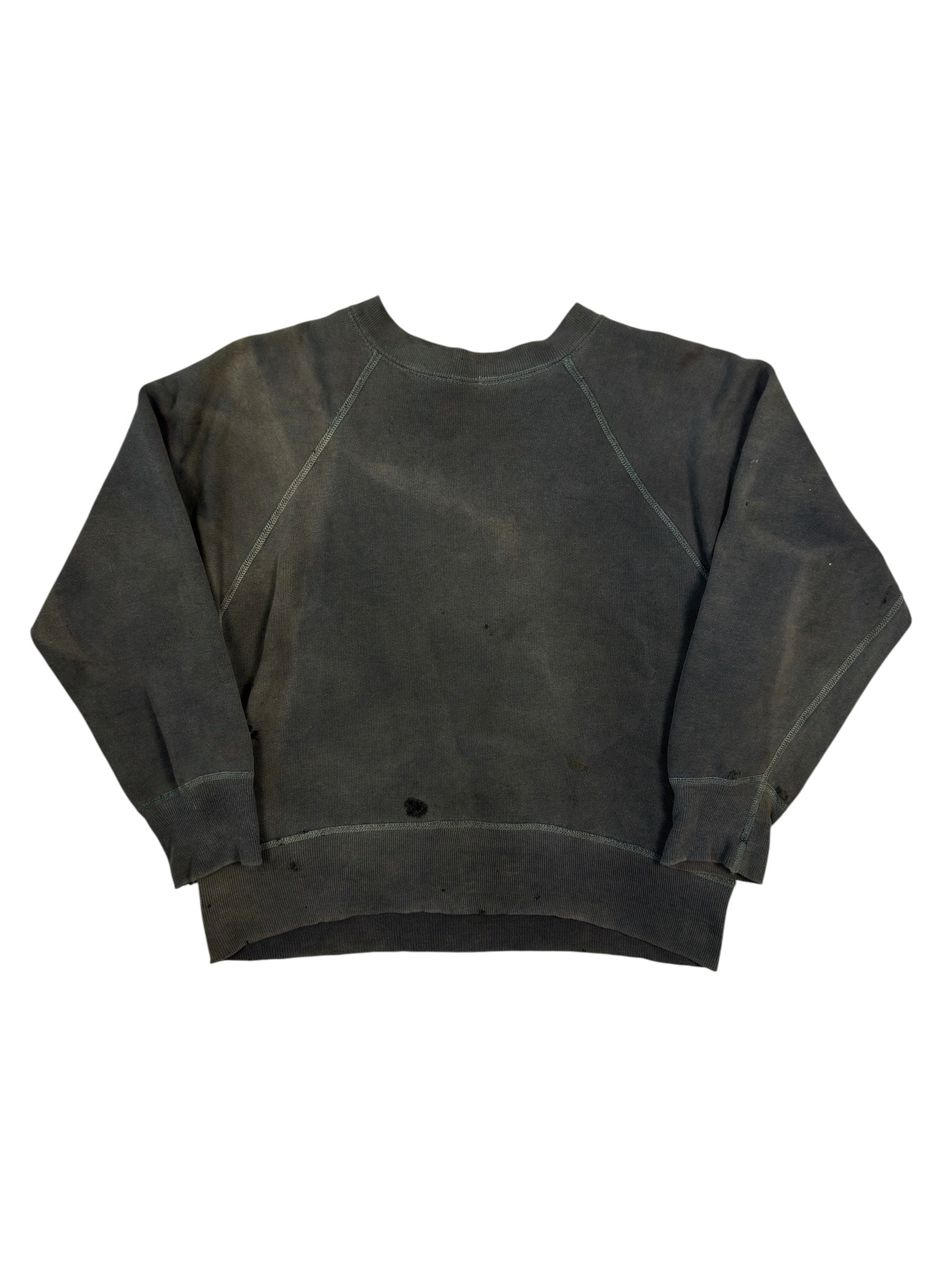 1950s ‘Black Hills’ Sun Faded Black Sweatshirt (M/L)