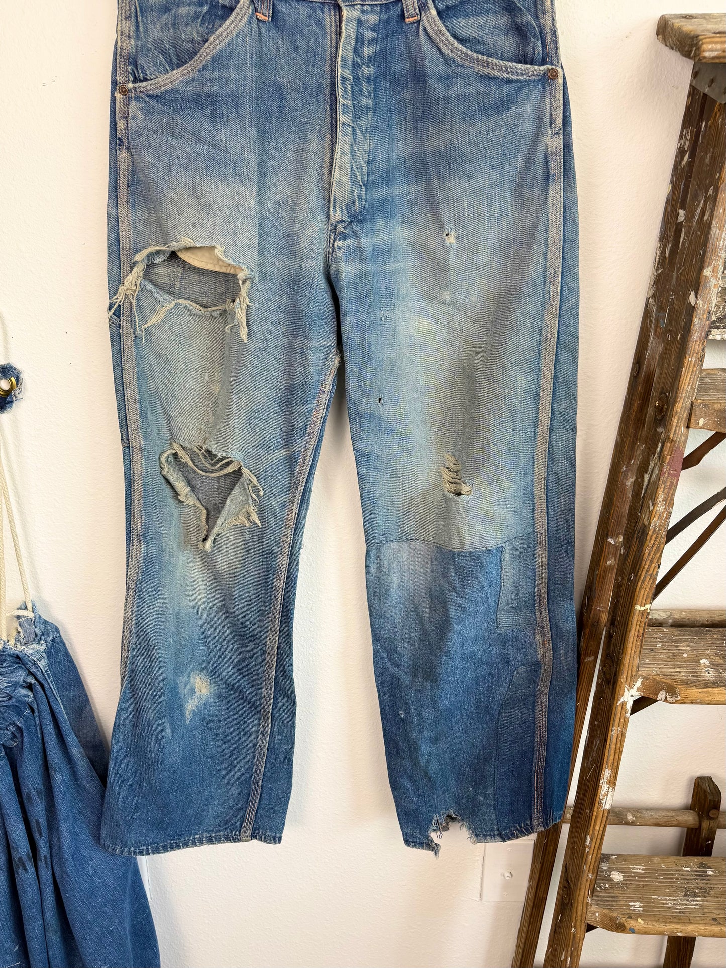 1950s Big Mac ‘Perfectly Distressed’ Carpenter Jeans (32)