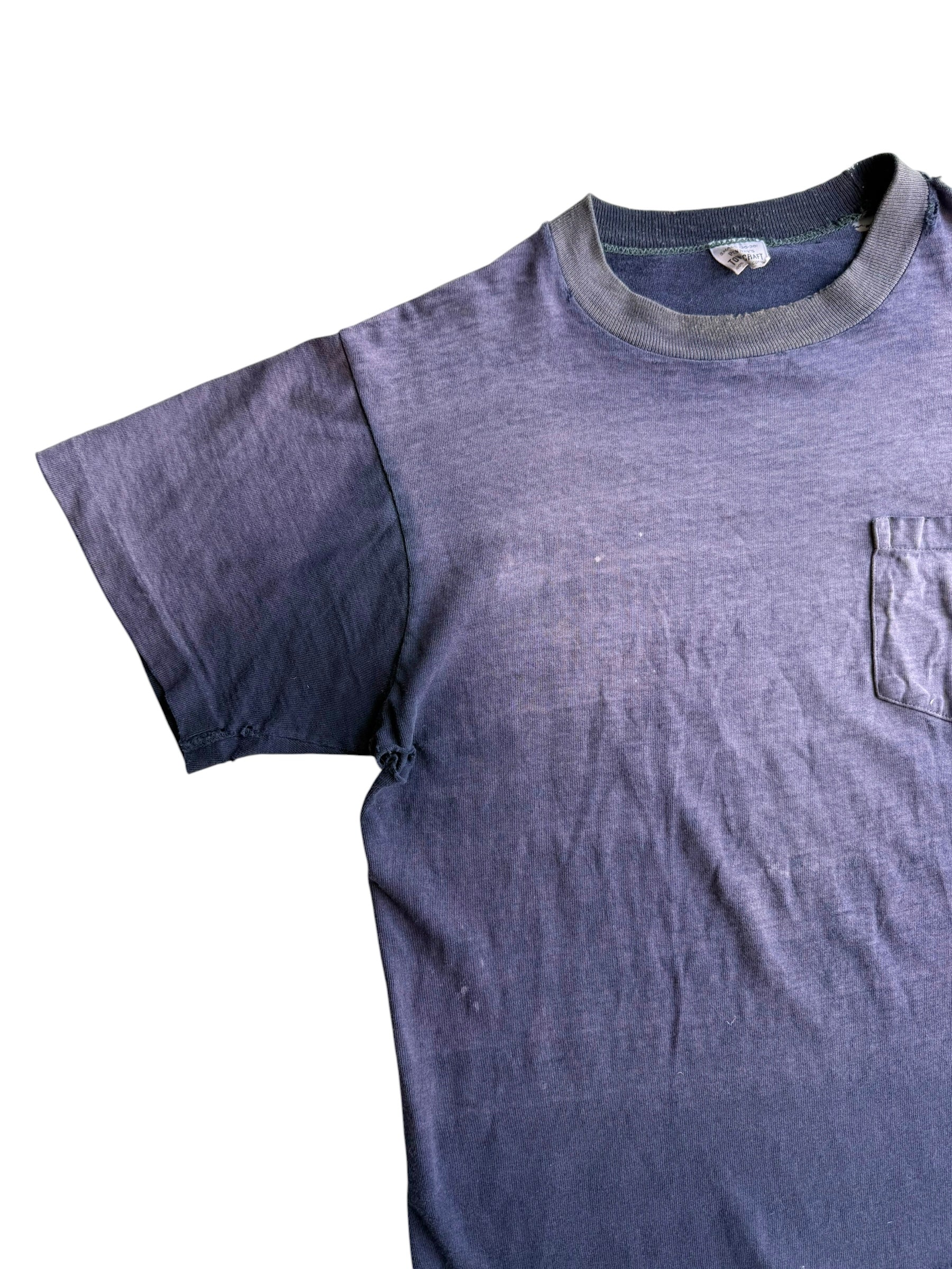 1950s Deep Sun Faded Pocket Tee (S/M)