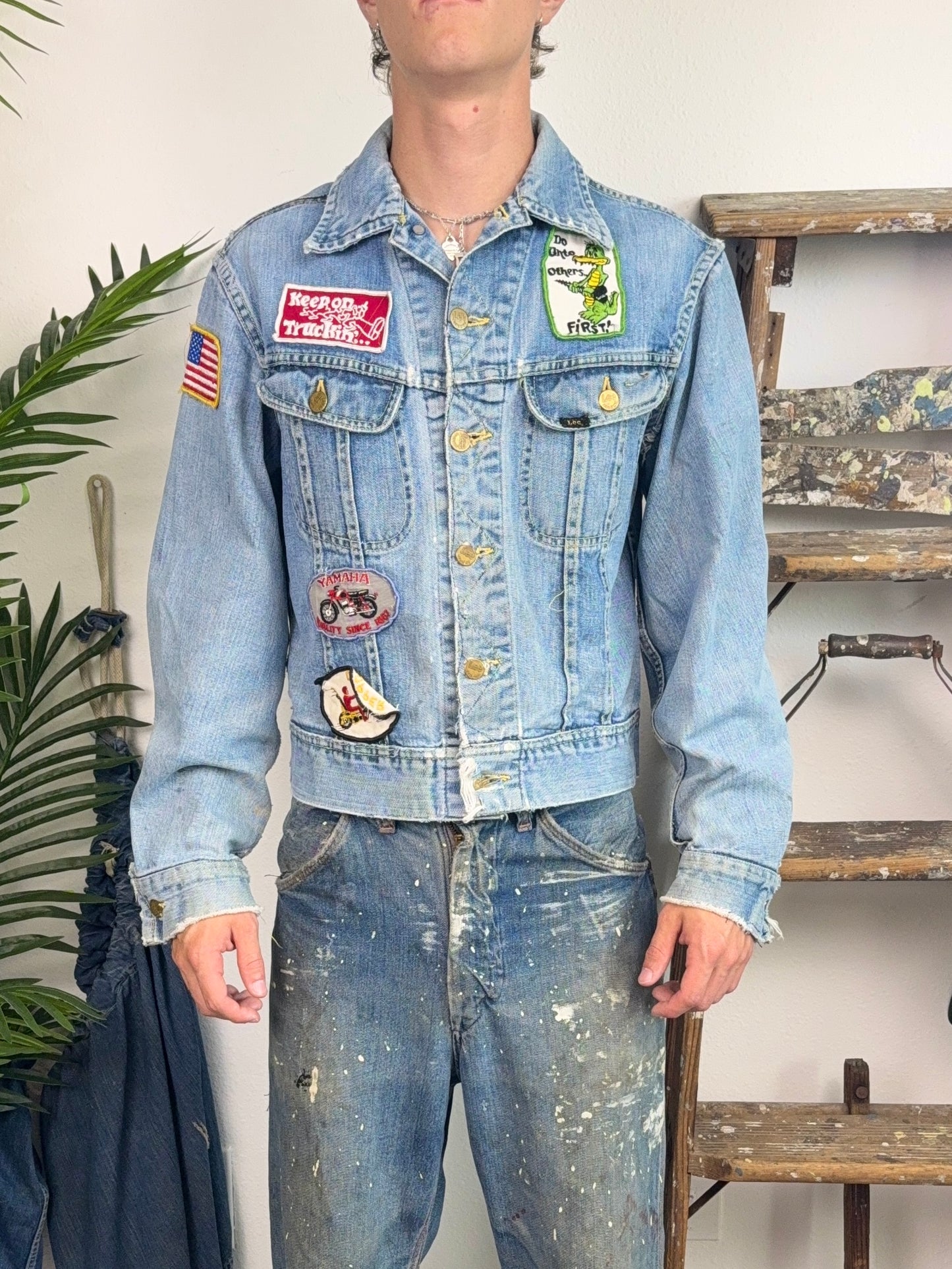 1960’s Lee Trucker Jacket With Original Patches (S/M)