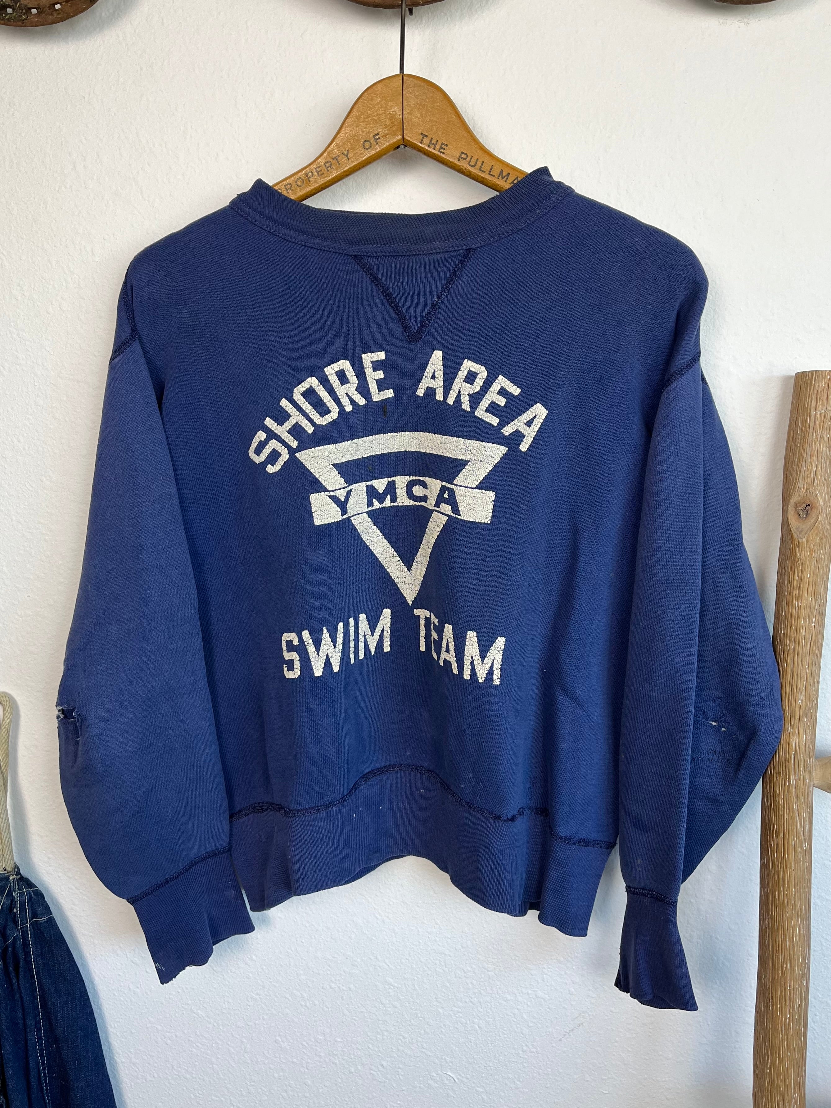 1950’s YMCA Swim Team Single V Sweatshirt (S/M)