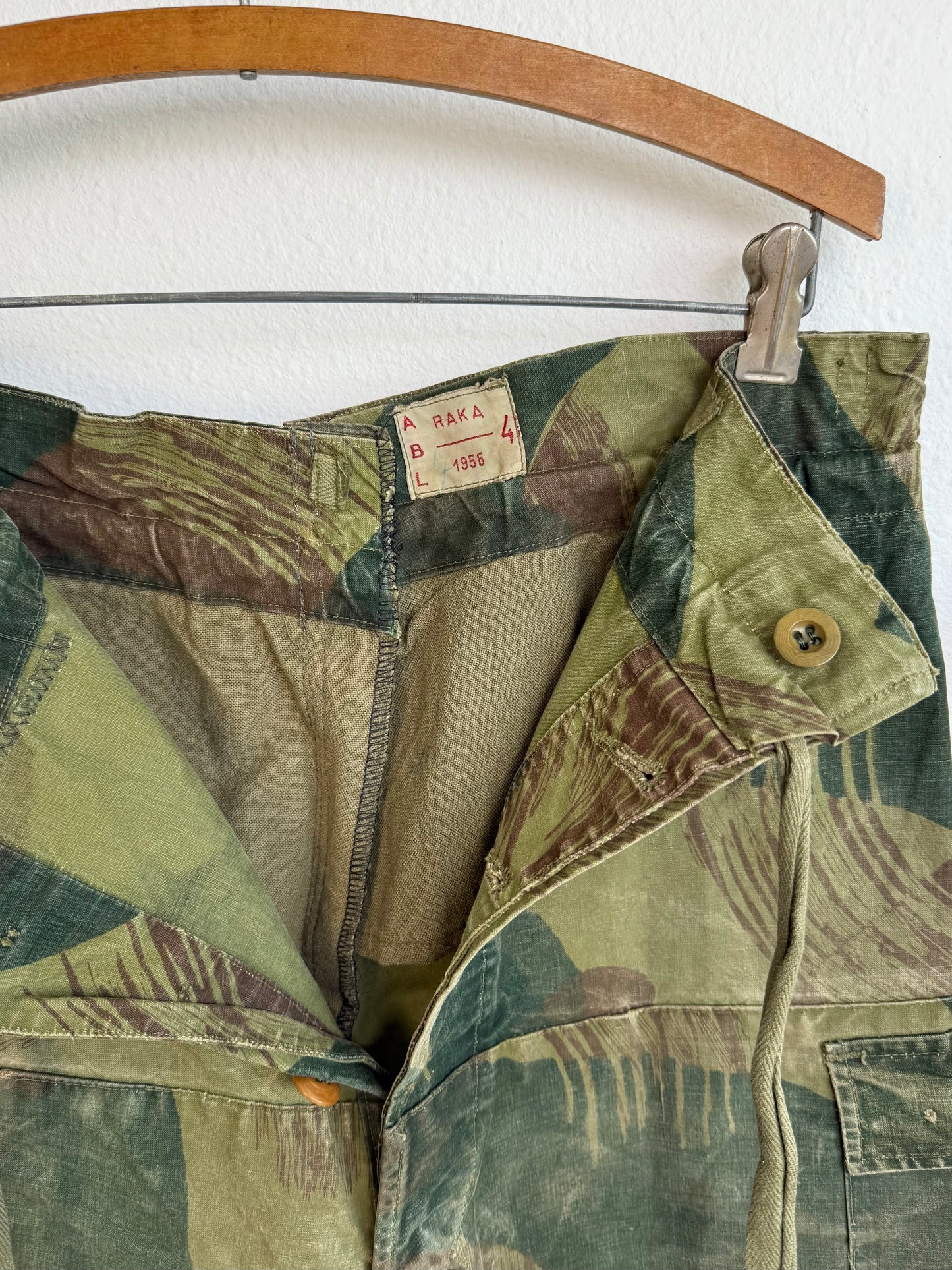 1950s Belgian Brushstroke Camo Pants (33)