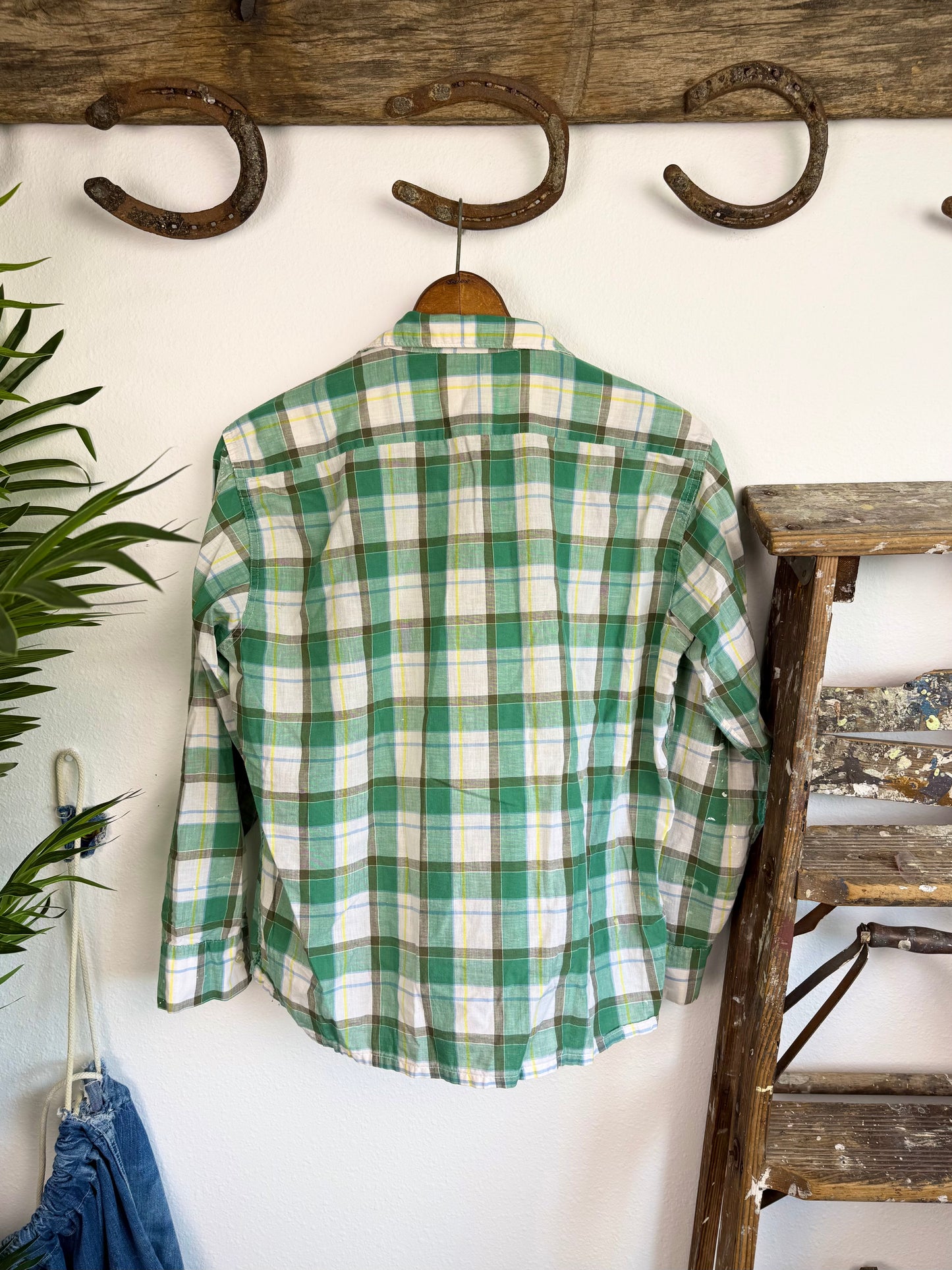 1960s ‘Splatter Paint’ Flannel (M/L)