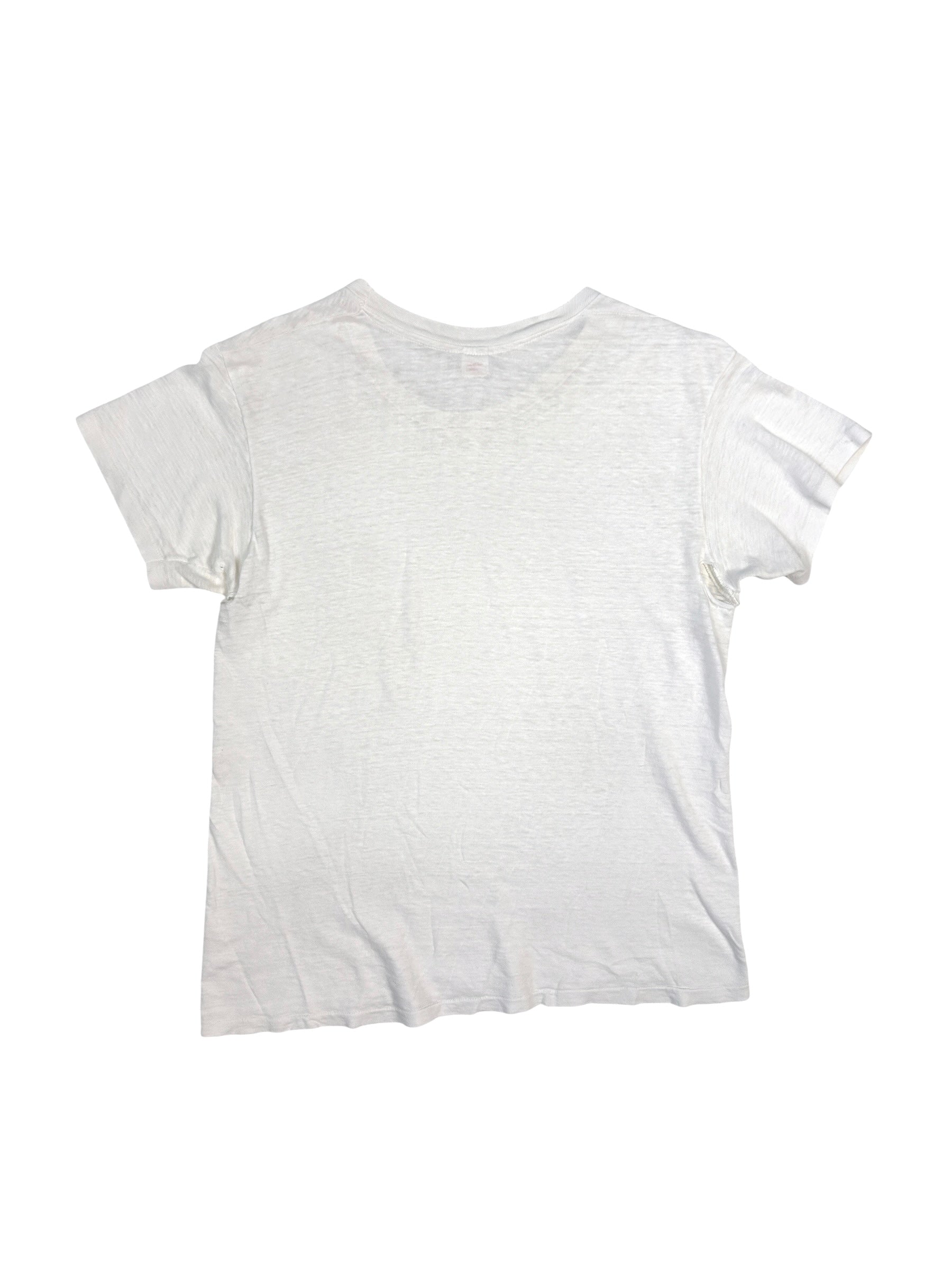 1950s Hanes Perfect Essential White Tee (S/M)