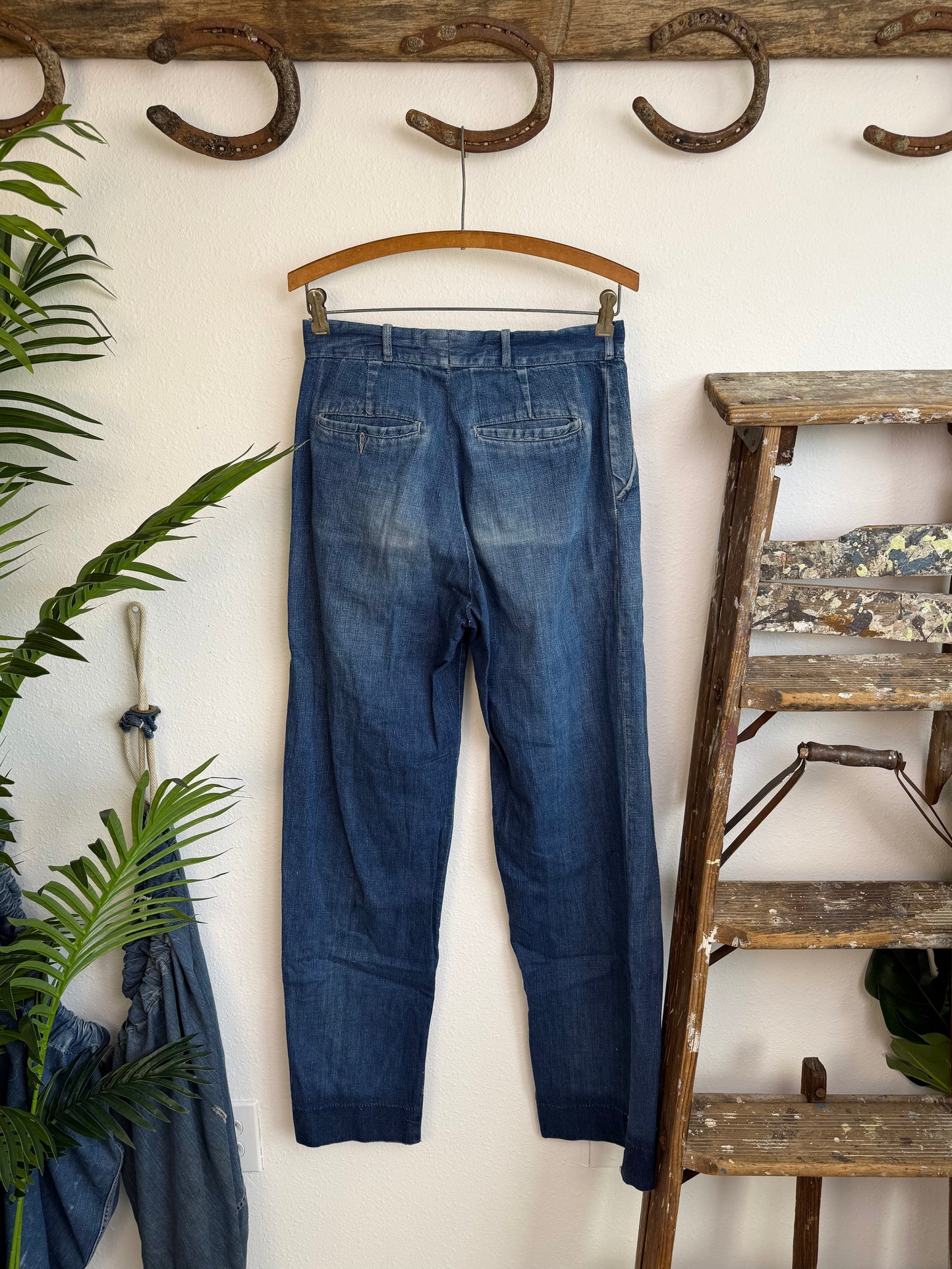 1940s/1950s Denim Chinos (29)