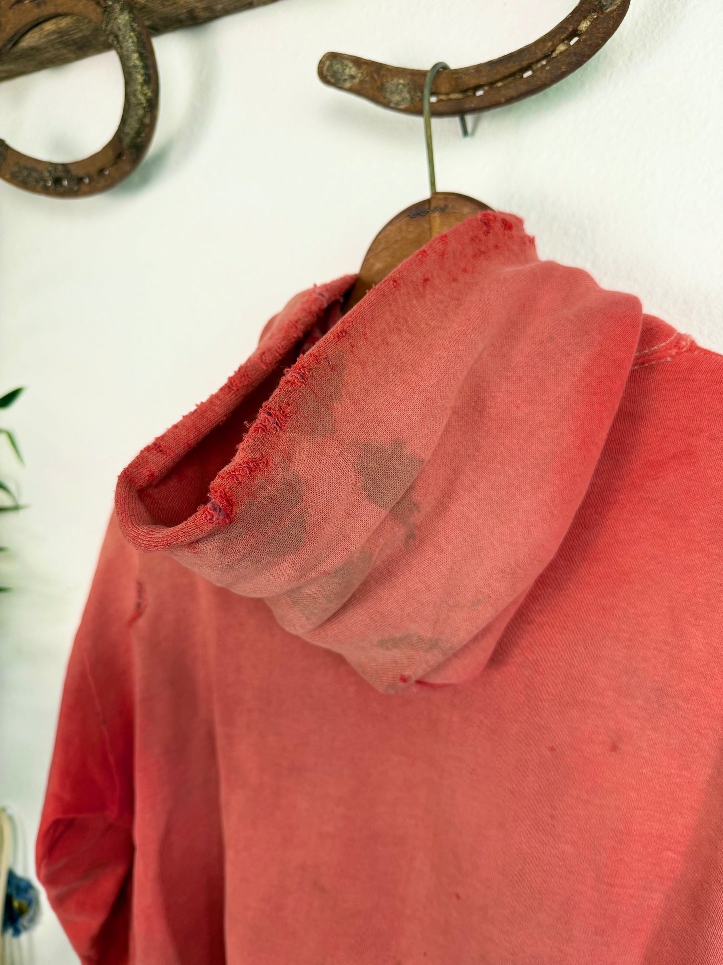 1950s ‘Zombie Jacket’ Thrashed and Sun Faded Zip Up Jacket (L)
