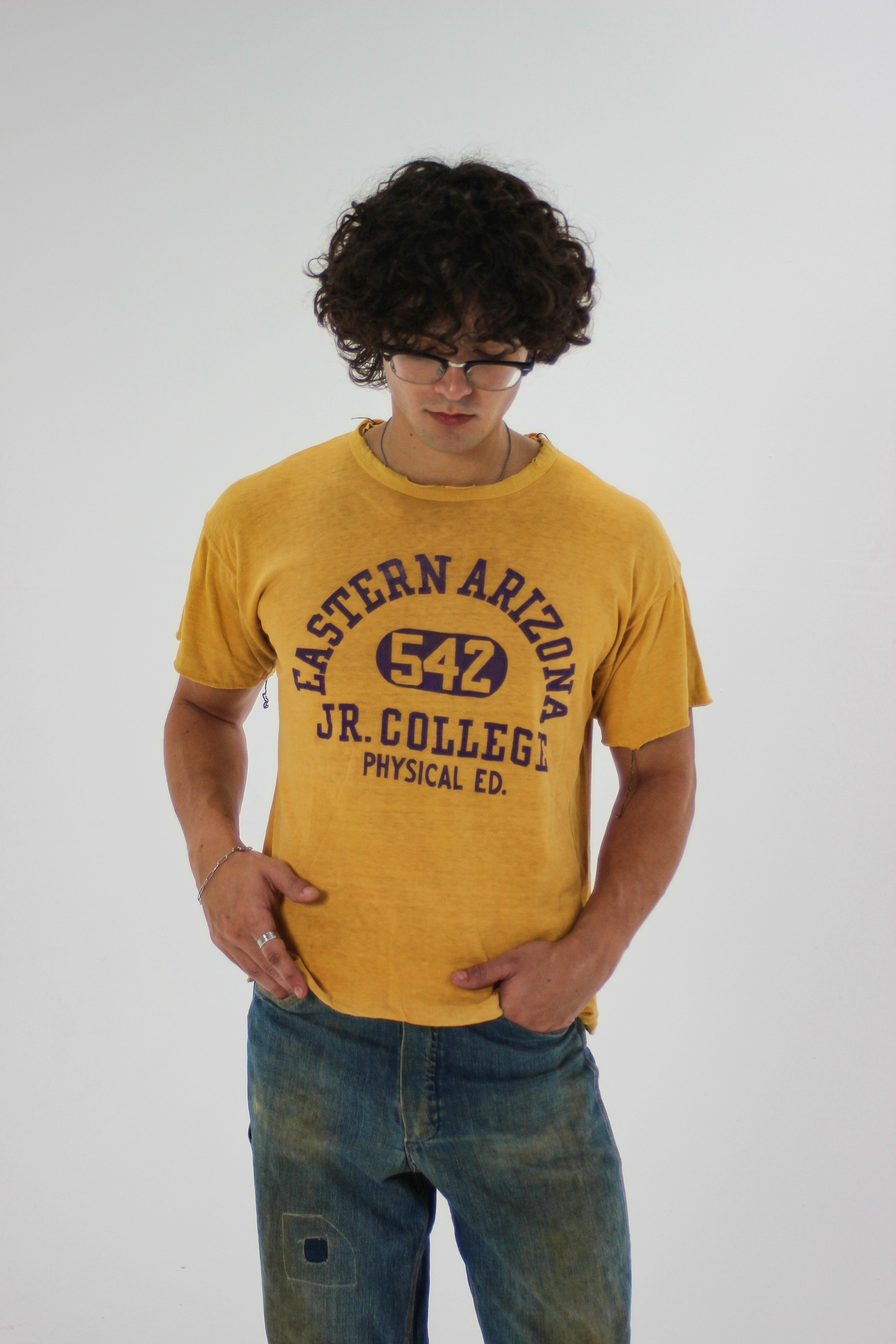 1950s ‘Eastern Arizona’ Double Face Phys Ed Tee (M/L)