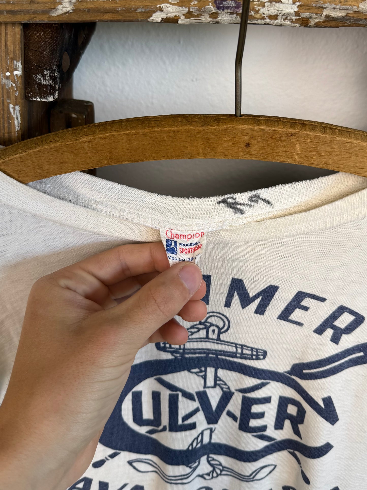1950s Champion Summer Culver Naval School Tee (S/M)