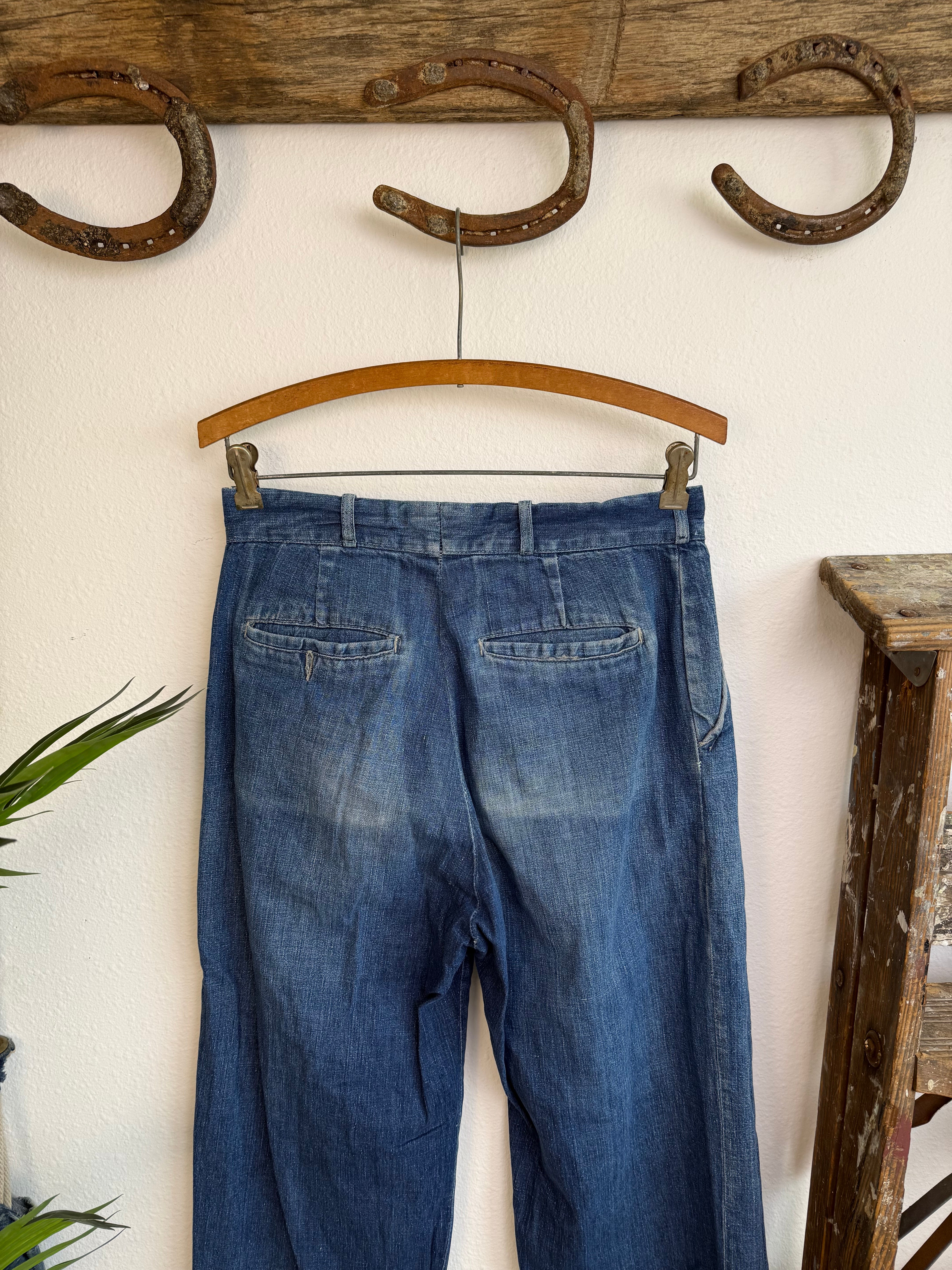 1940s/1950s Denim Chinos (29)