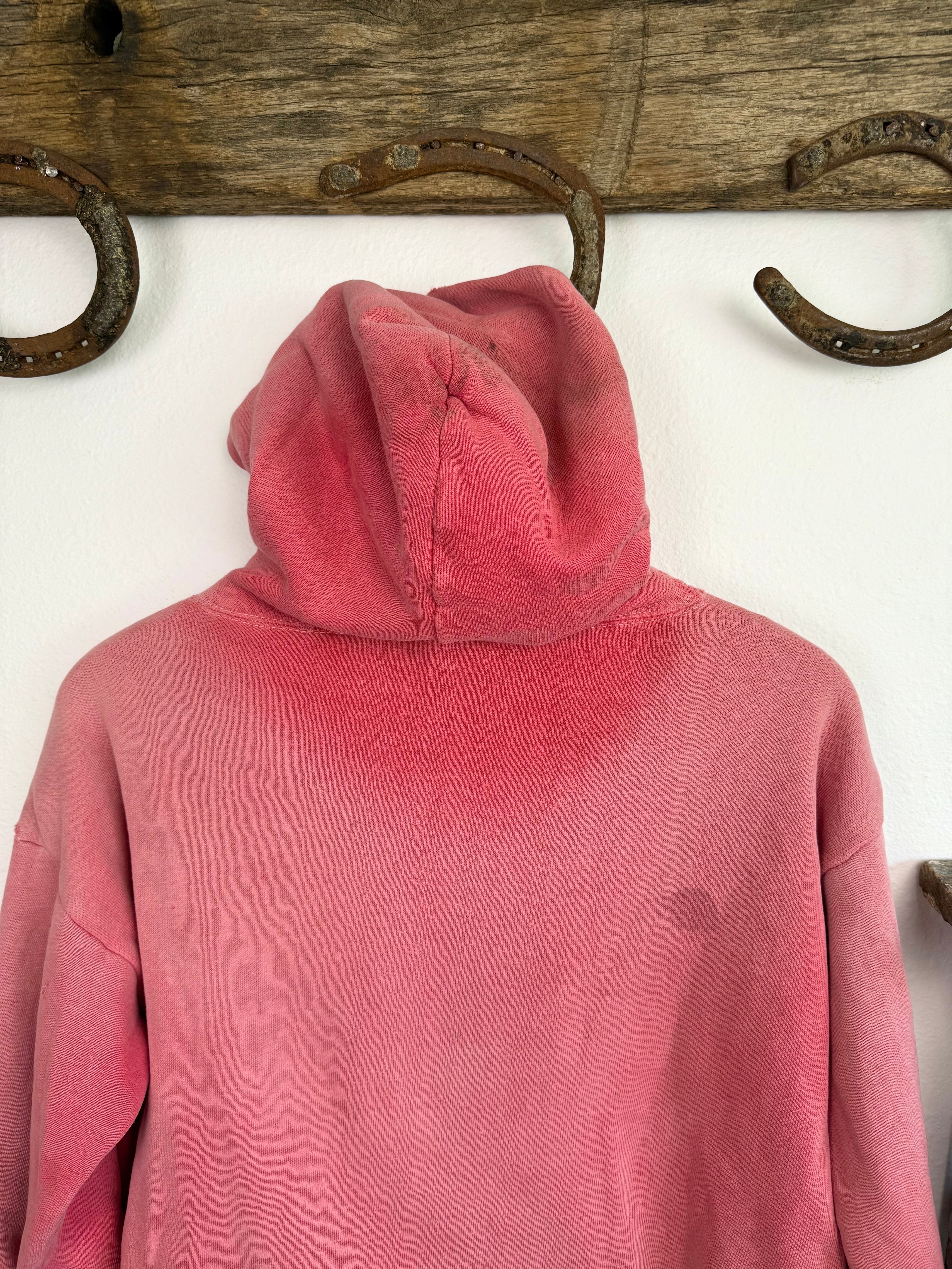 1950s Sun Faded Thermal Lined Double Face Hoodie (XXL)