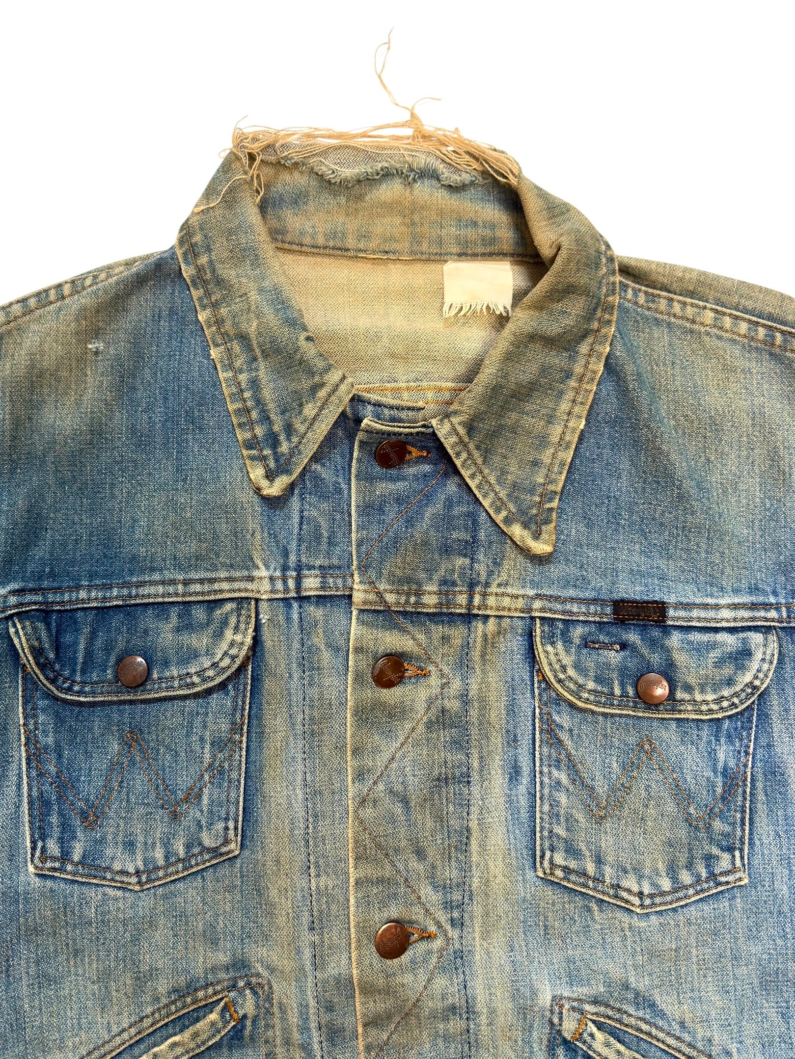 1950s Wrangler Blue Bell 8MZ ‘Mud’ Denim Jacket (M/L)