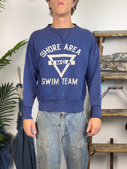 1950’s YMCA Swim Team Single V Sweatshirt (S/M)