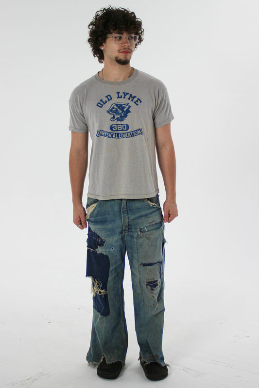 1960s Champion ‘Old Lyme’ Phys Ed Tee (M/L)