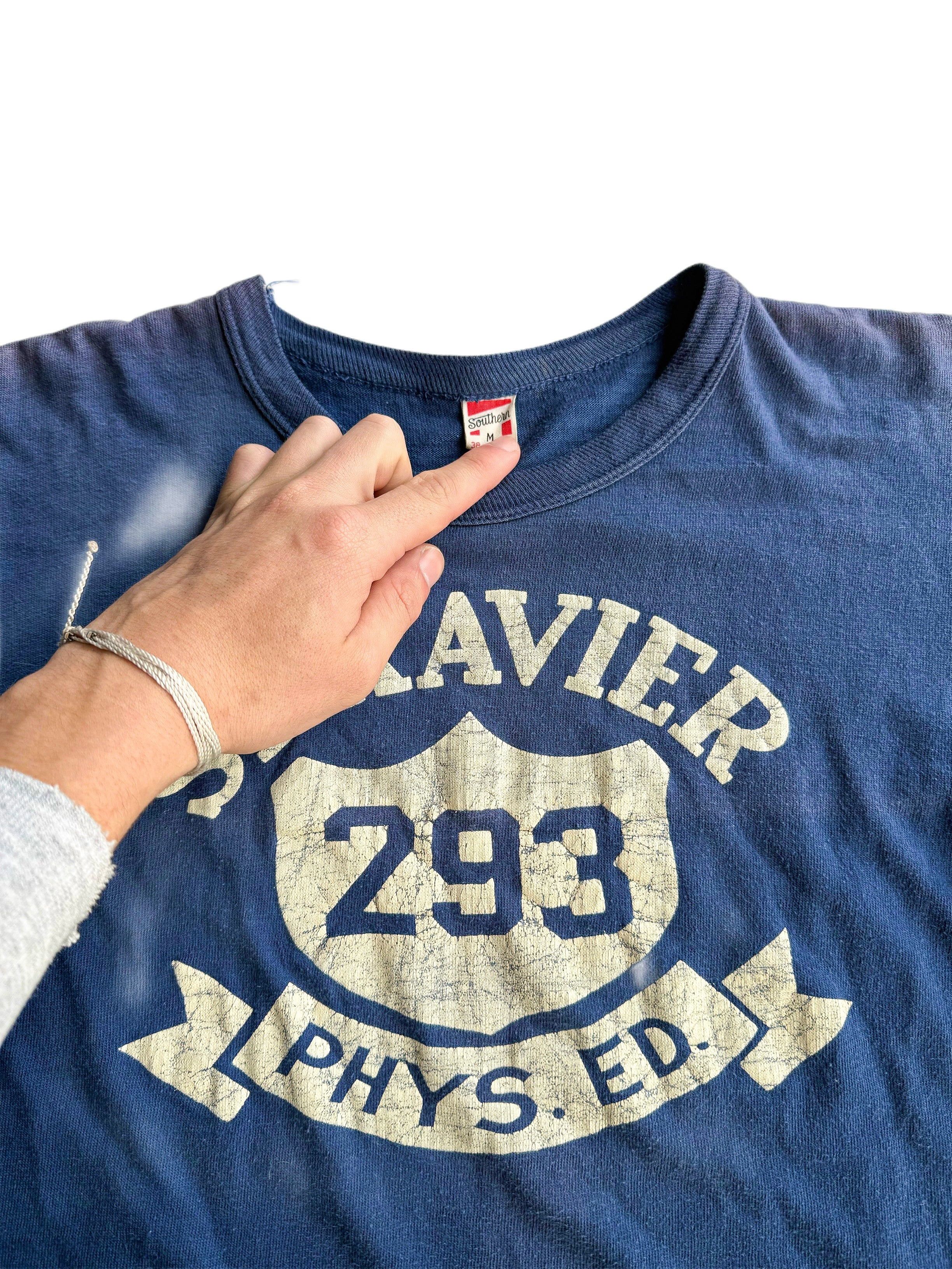 1950s ‘St. Xavier’ Phys Ed Tee (S/M)