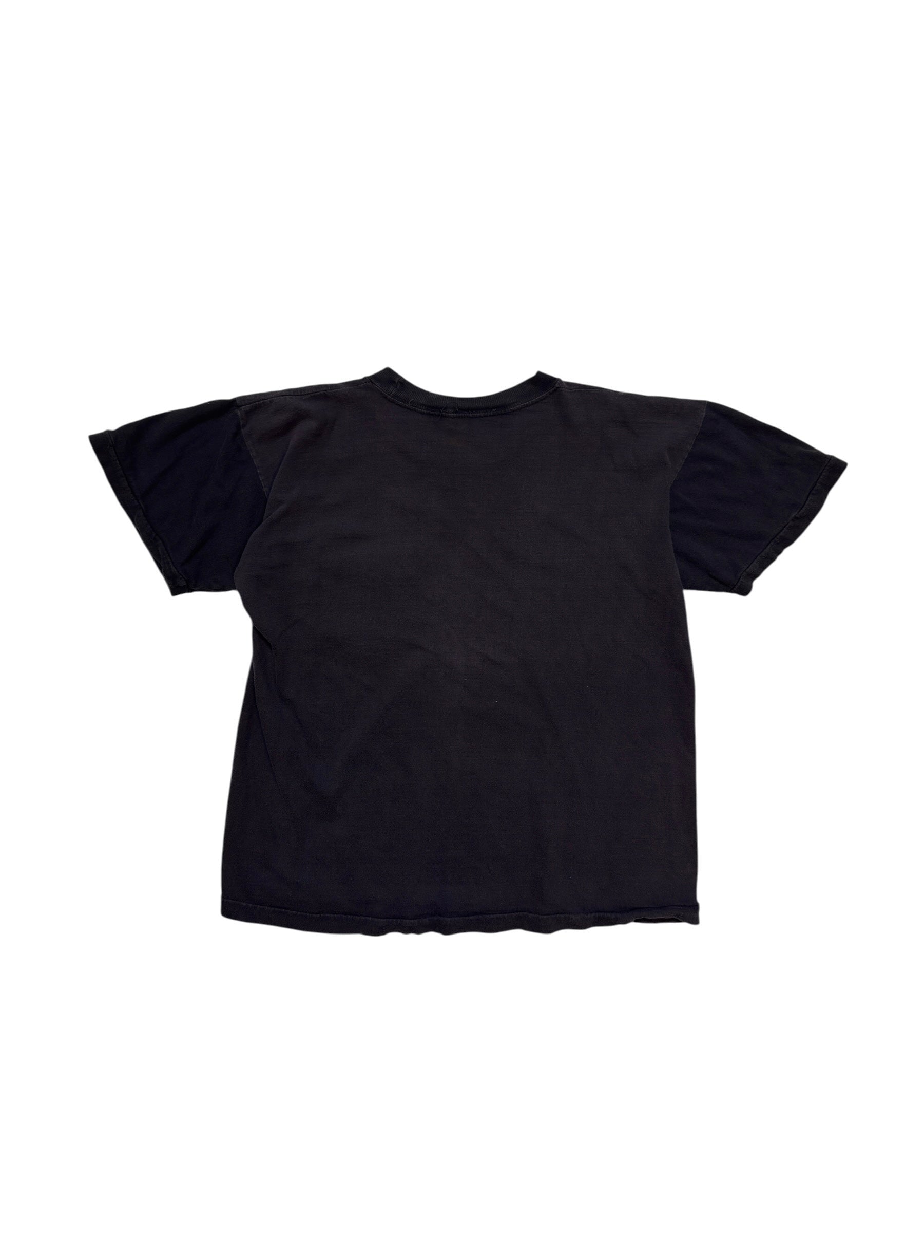 1950s Black Two Tone Pocket Tee (S/M)