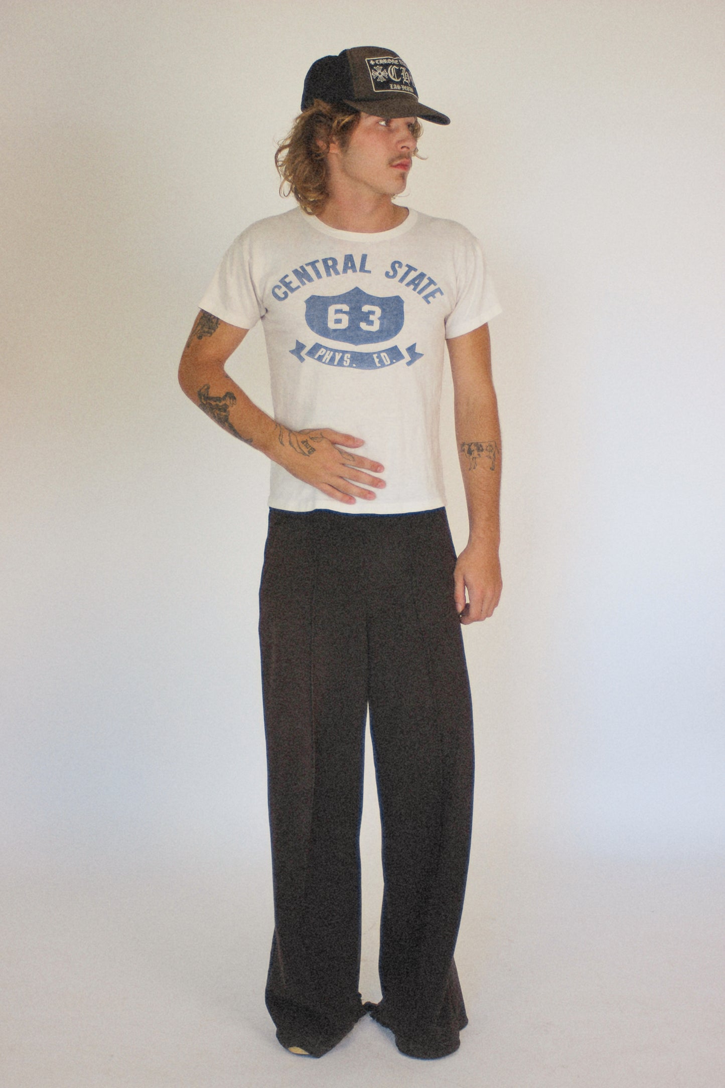 1960s ‘Central State’ Phys Ed Tee (S/M)