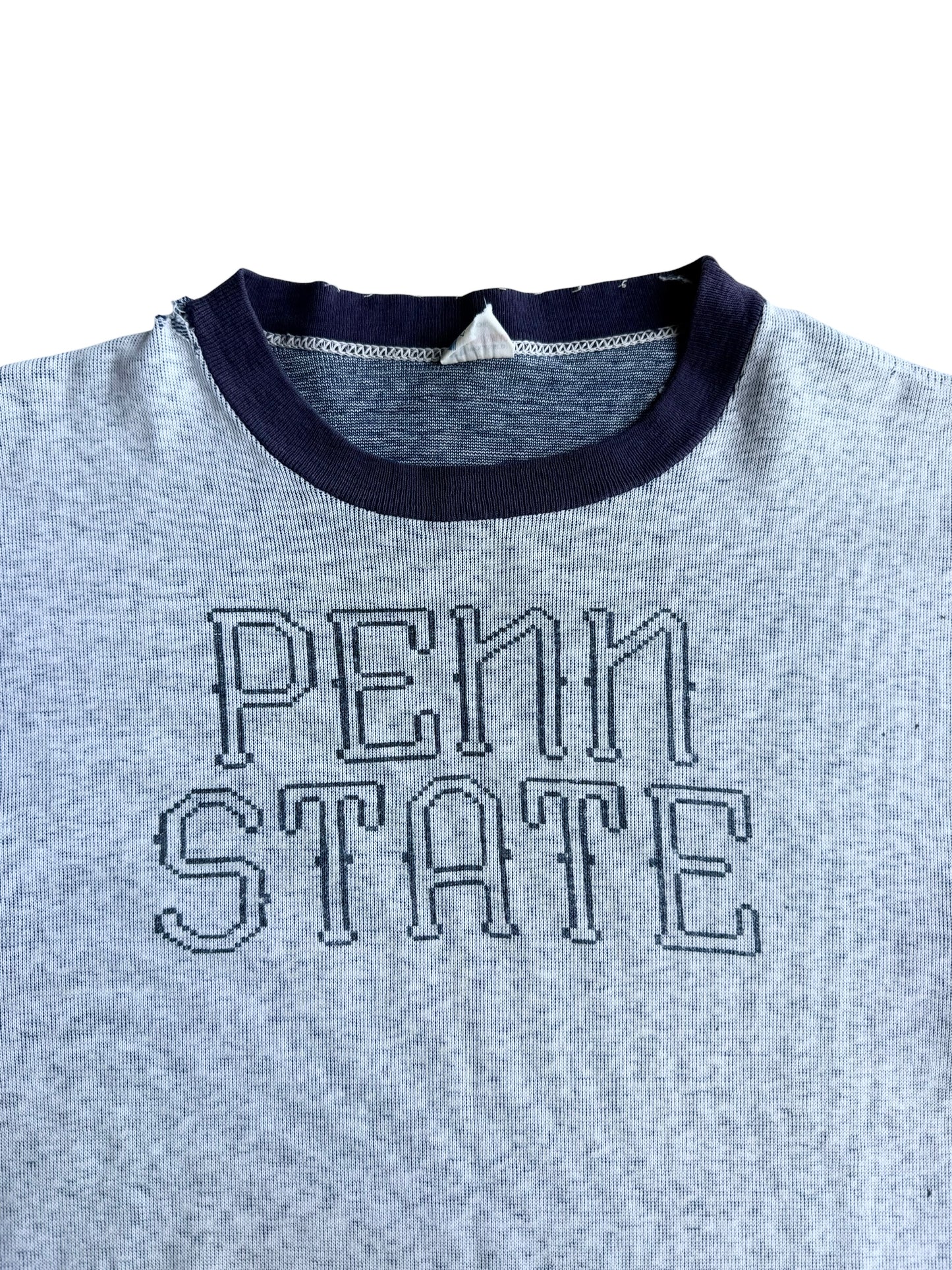 1950s Champion ‘Penn State’ Short Sleeve Cotton Knit (S)