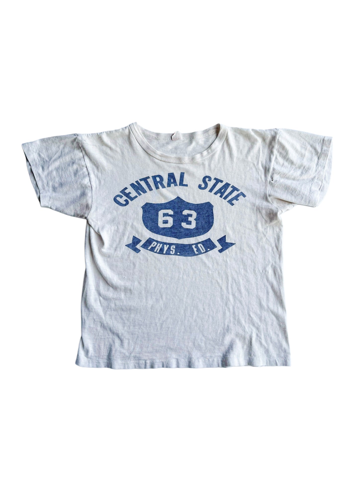 1960s ‘Central State’ Phys Ed Tee (S/M)