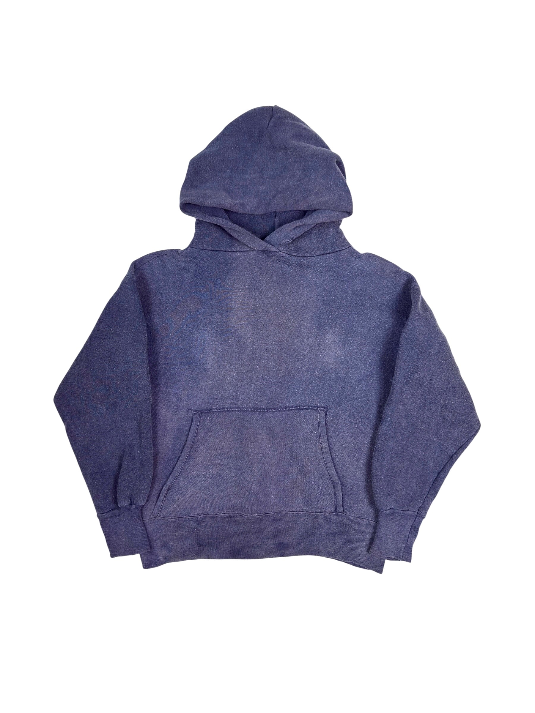 1950s Essential Navy Faded Hoodie (M/L)
