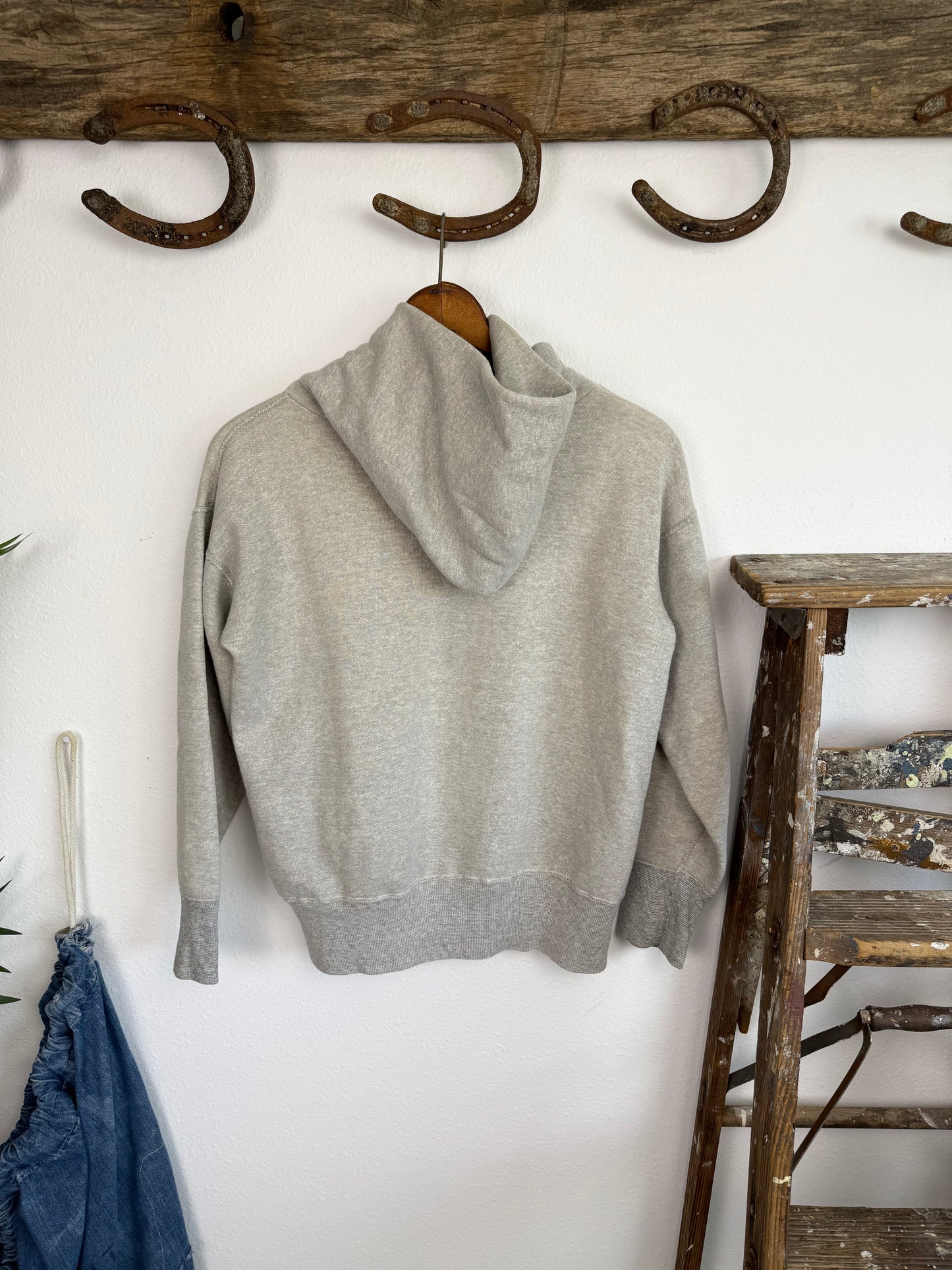 1950s Two Tone Grey Hoodie (M/L)