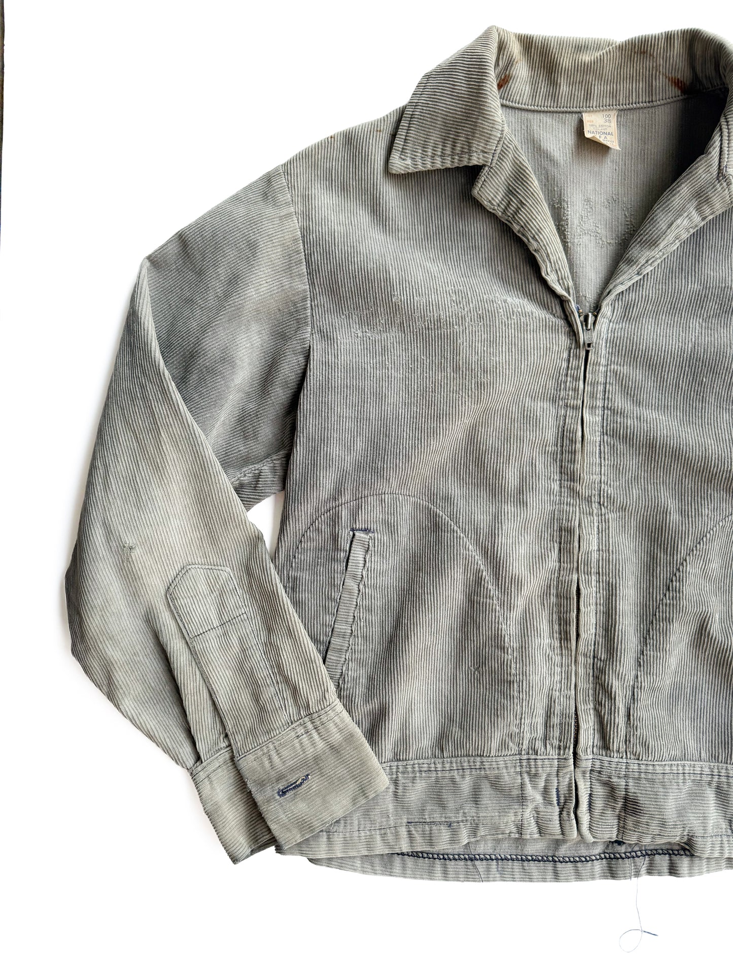 1950s Sun Faded ‘Ghost Print’ FFA Jacket (S/M)