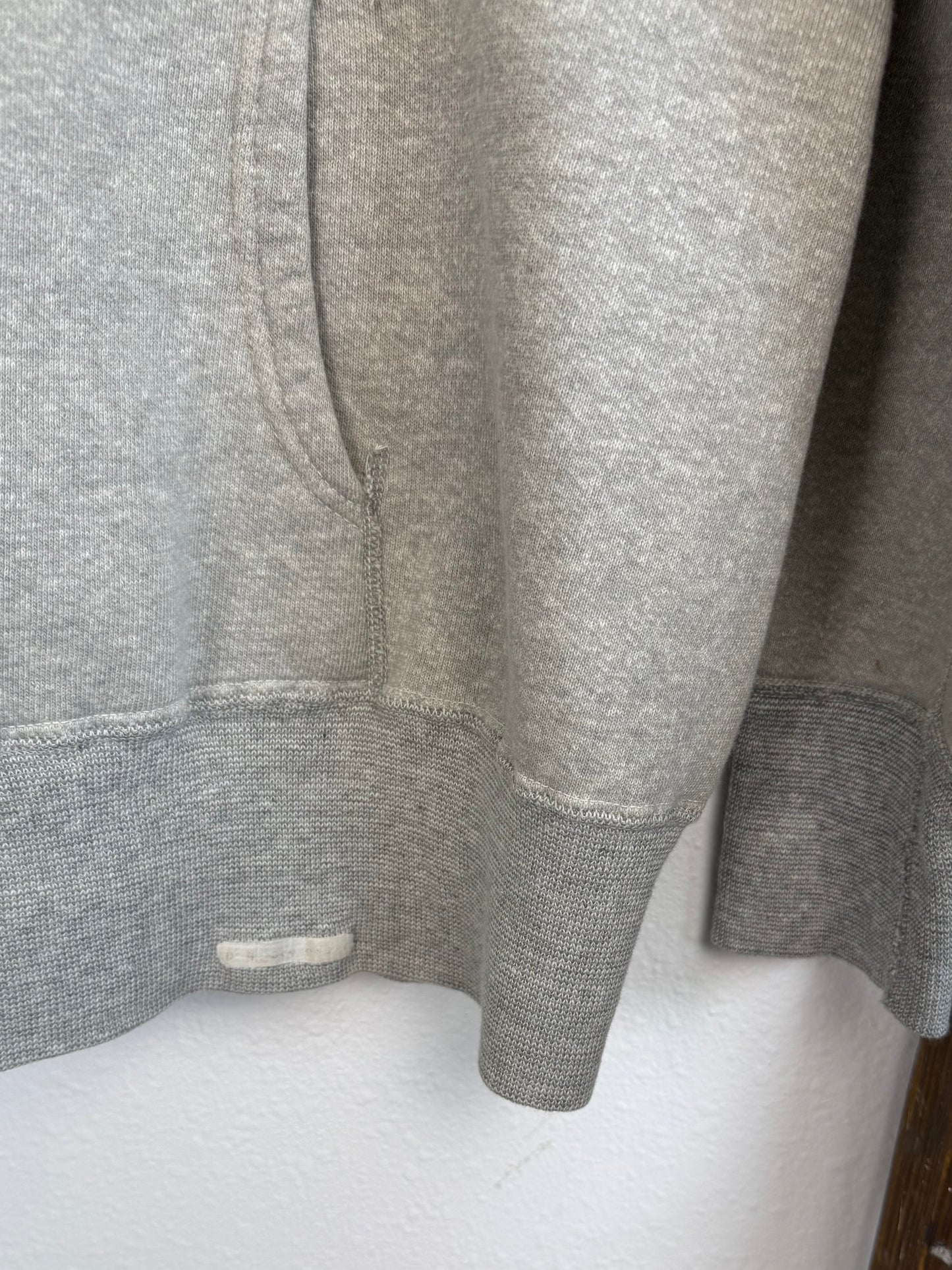 1950s Two Tone Grey Hoodie (M/L)