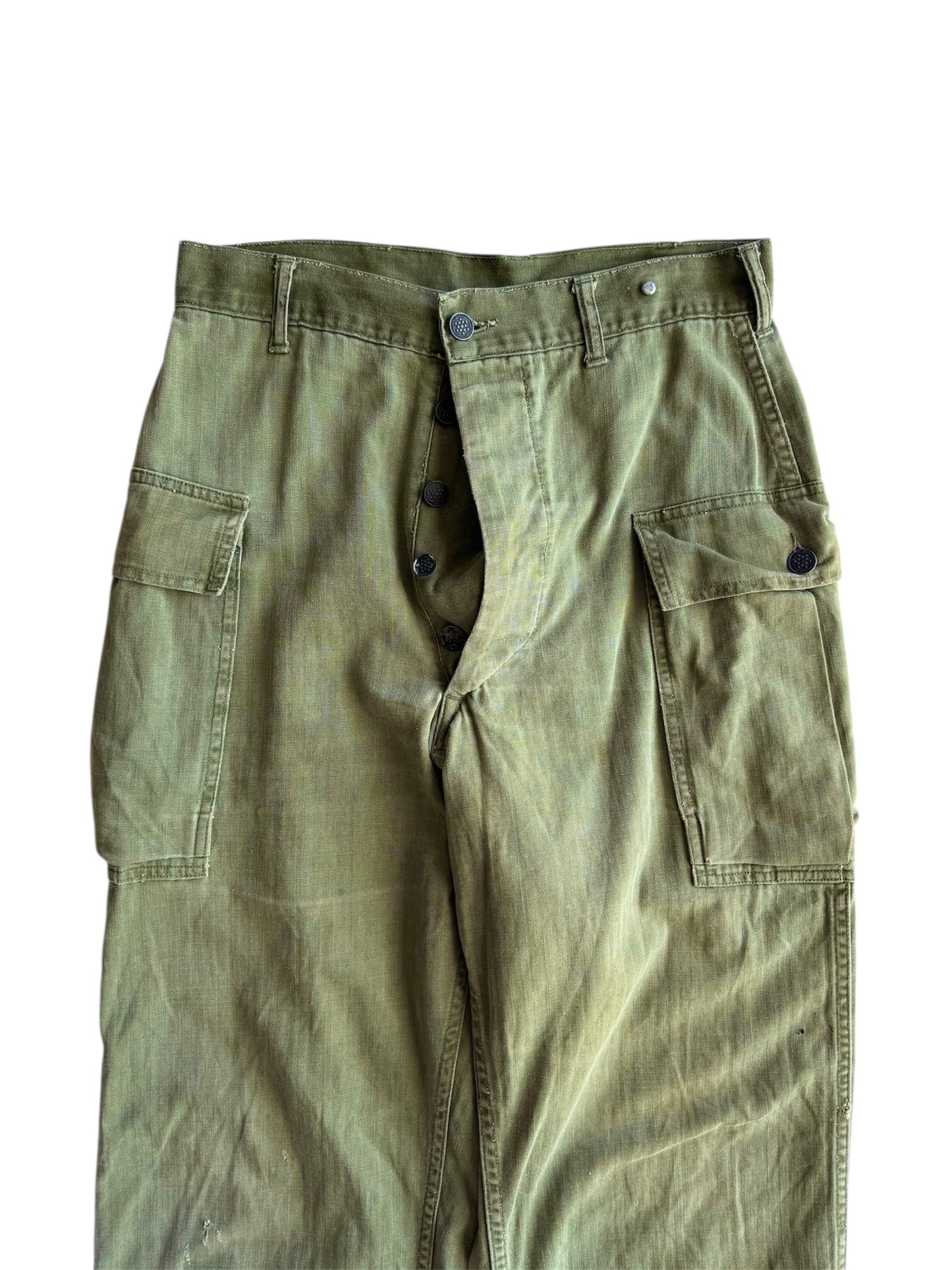 1940s WW2 13 Star Army Cargo Pants (30)