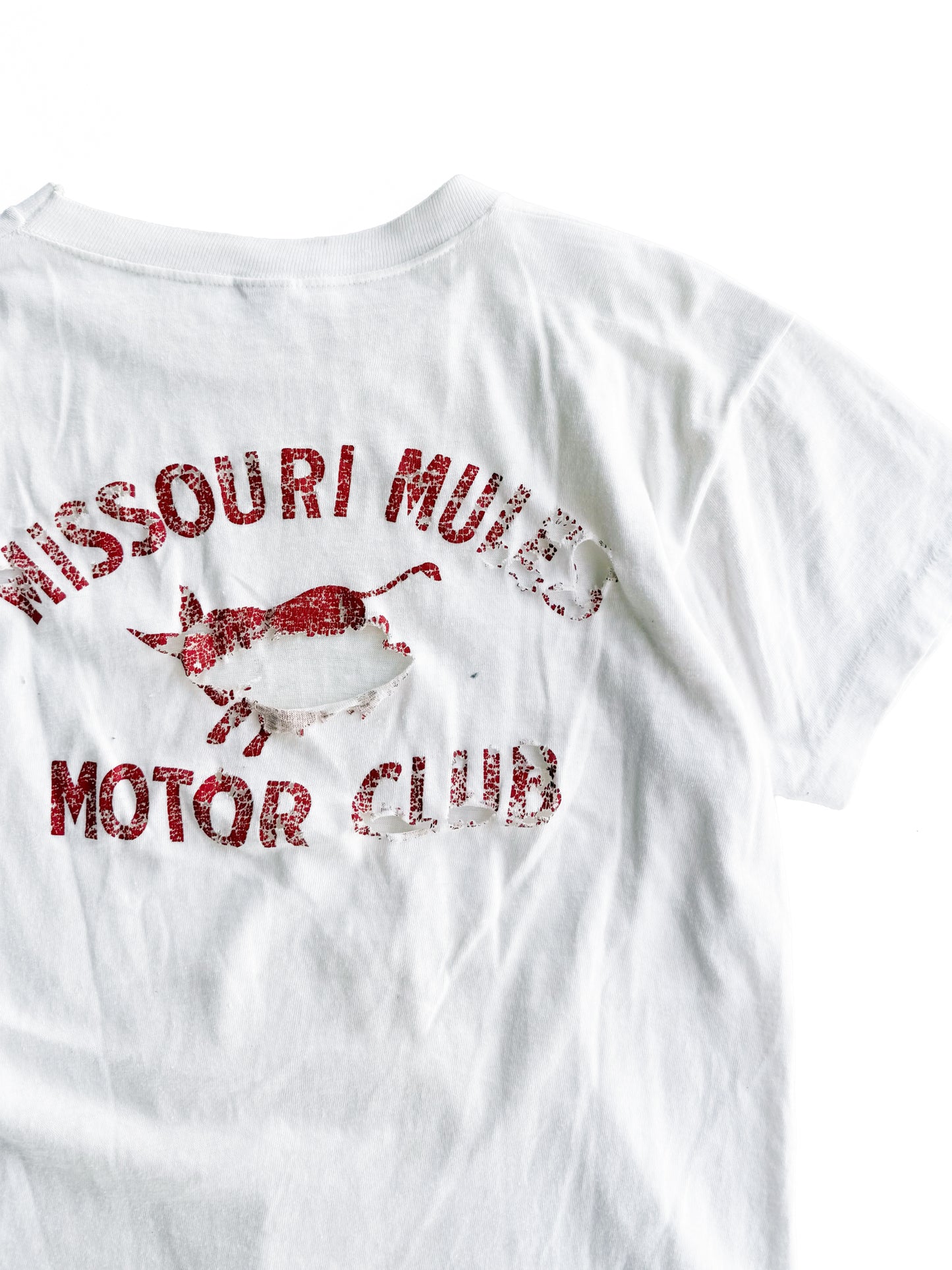 1950s Champion Distressed Motor Club Tee (M/L)