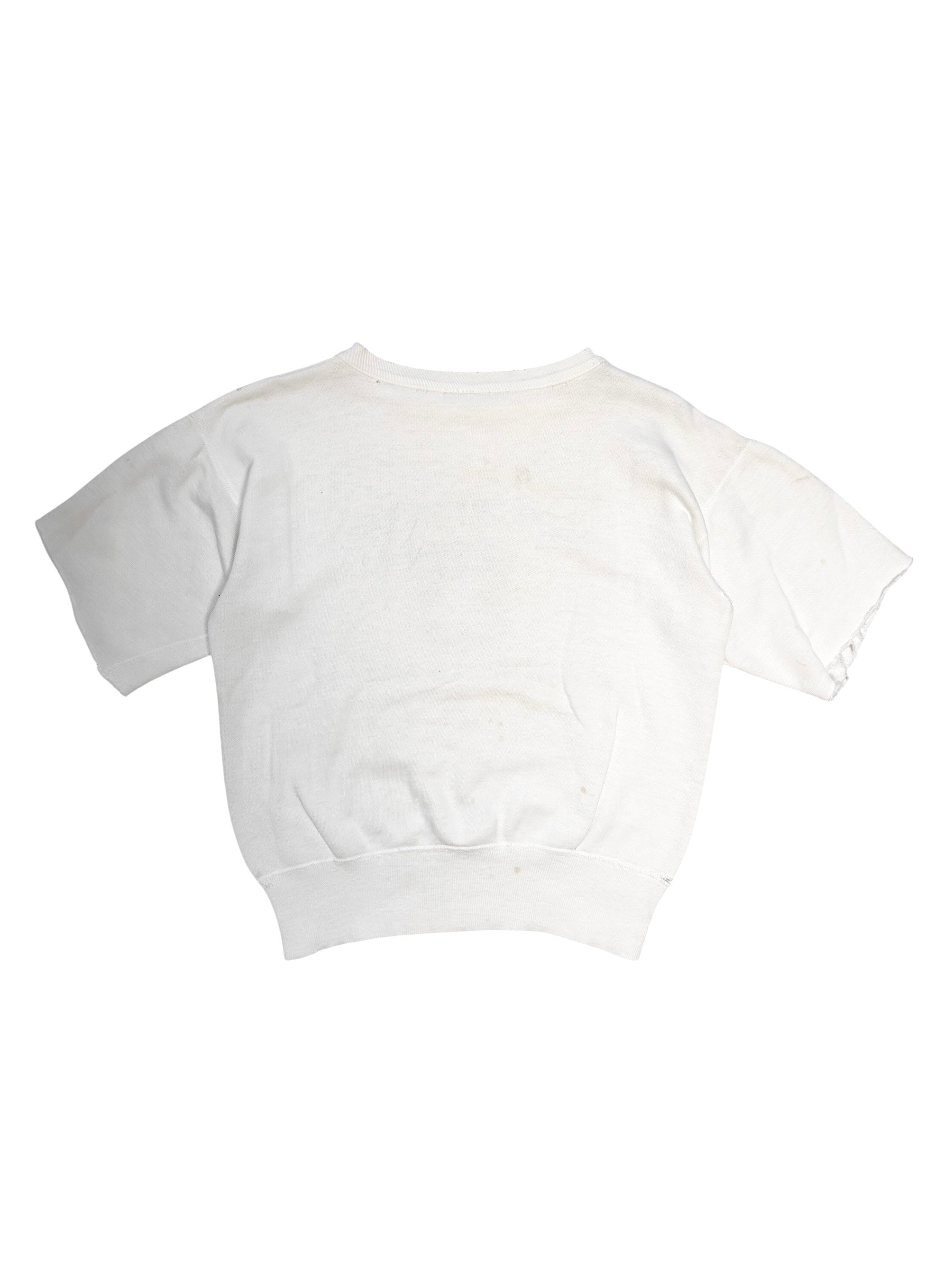 1950s ‘Fort Campbell’ Military Cut Off Sweatshirt (S/M)