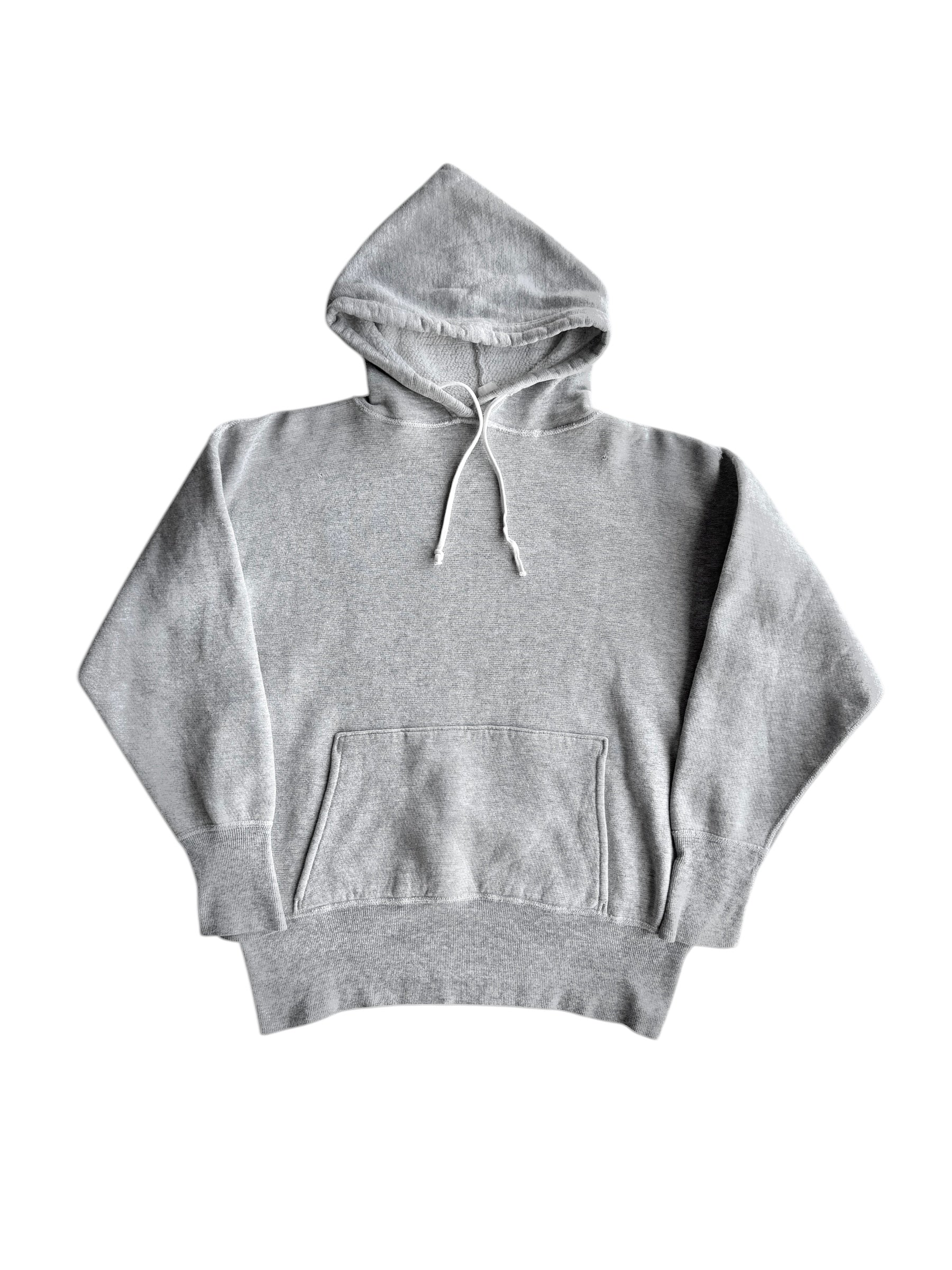 1950s Flagg Bodyguard Grey Two Tone Hoodie (S/M)