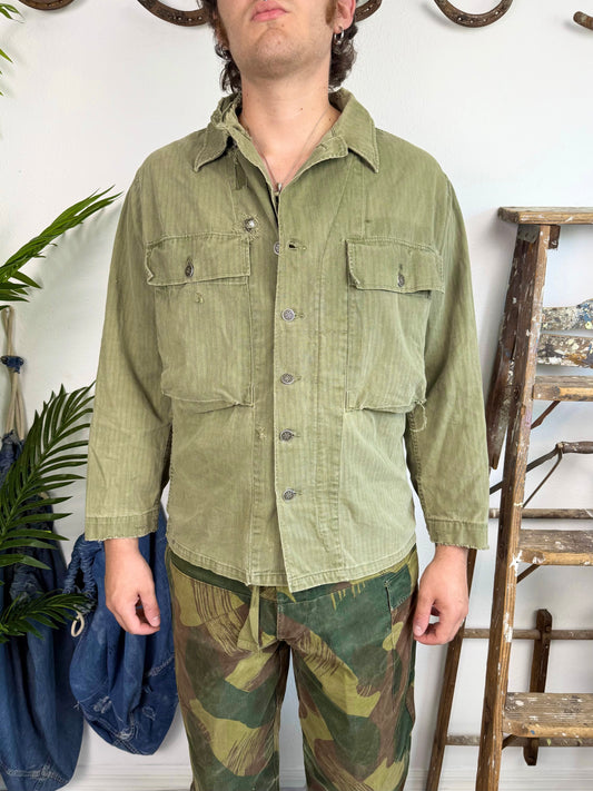 1940s WW2 13 Star Striped Jacket (XL)