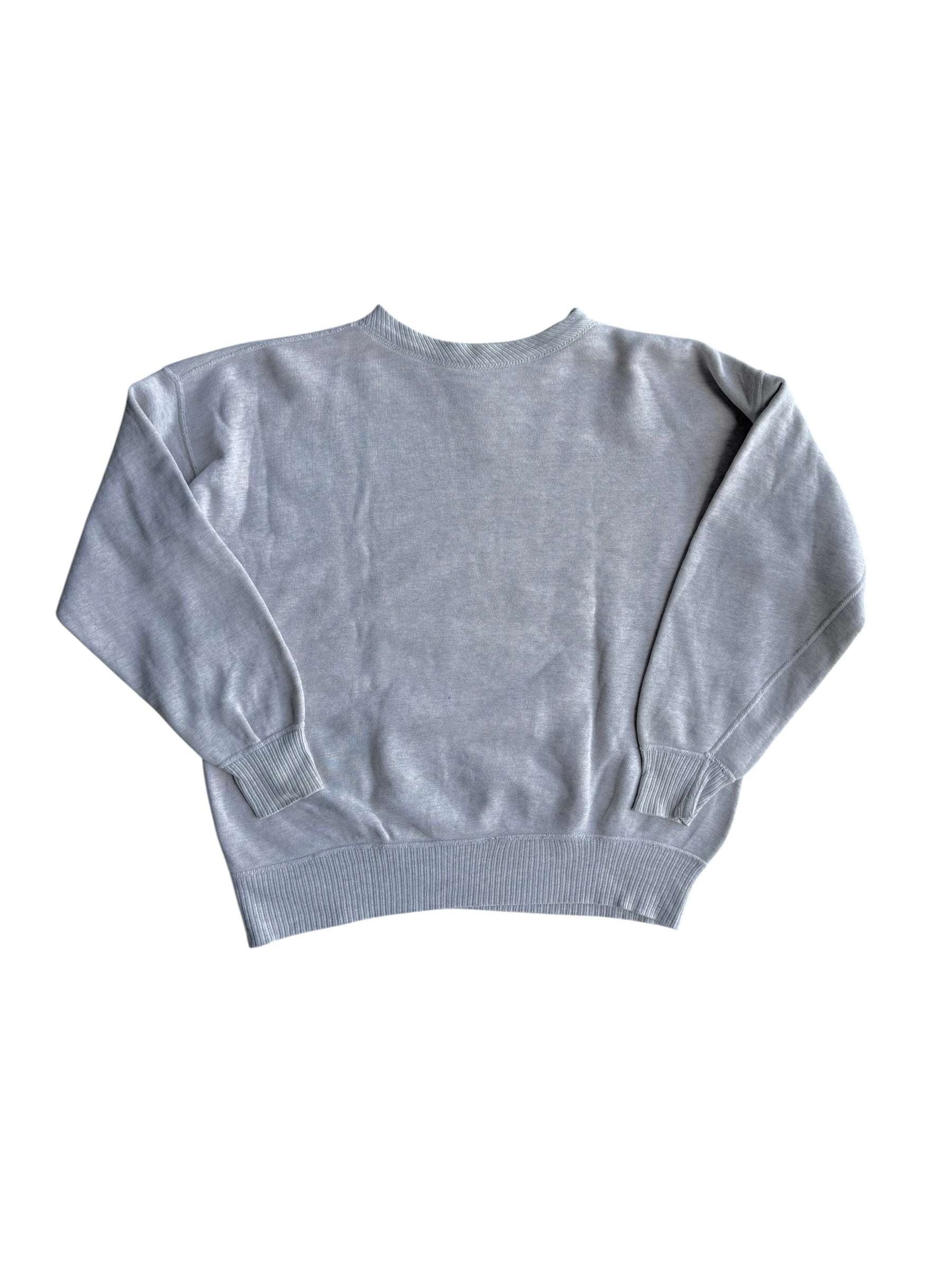 1940s Ribbed Single V Sweatshirt (S/M)