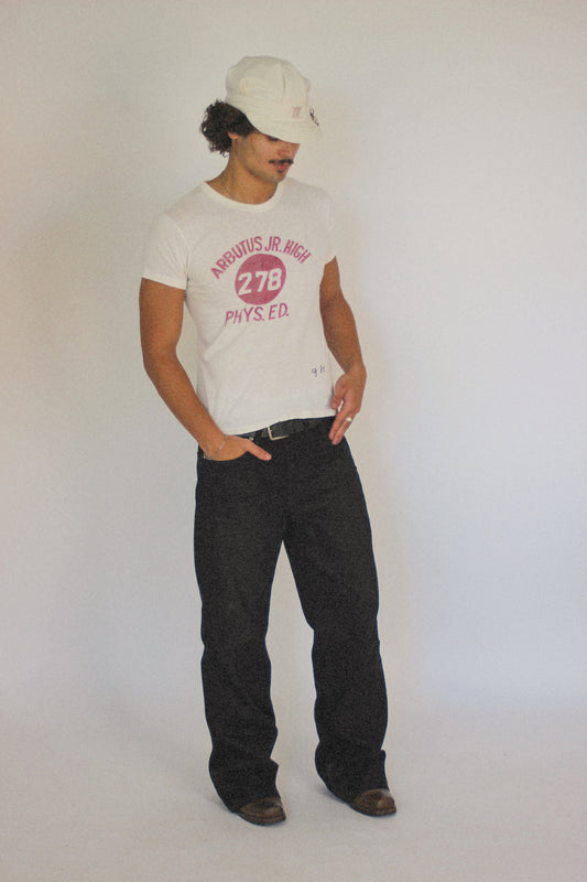 1960s ‘Arbutus Jr. High’ Phys Ed Tee (S/M)