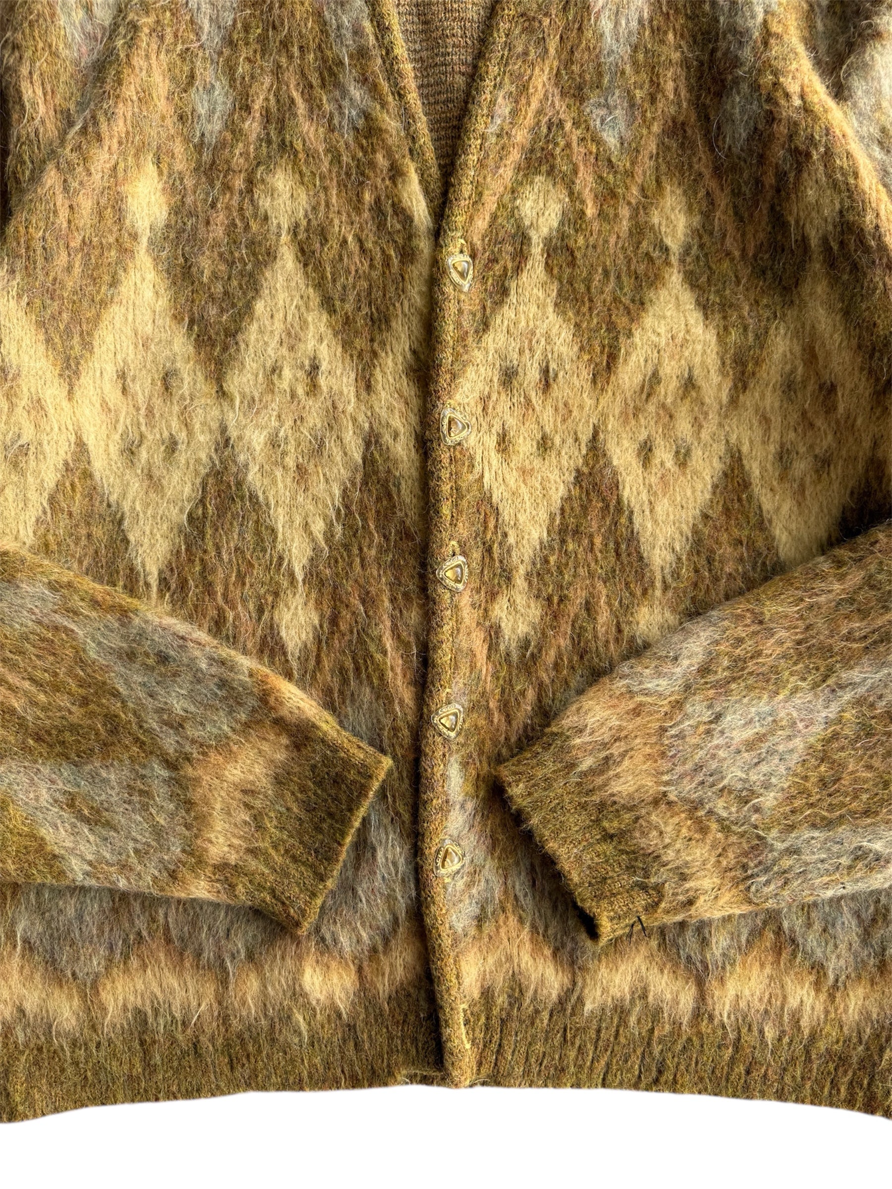 1950s Campus Mohair Cardigan (M/L)