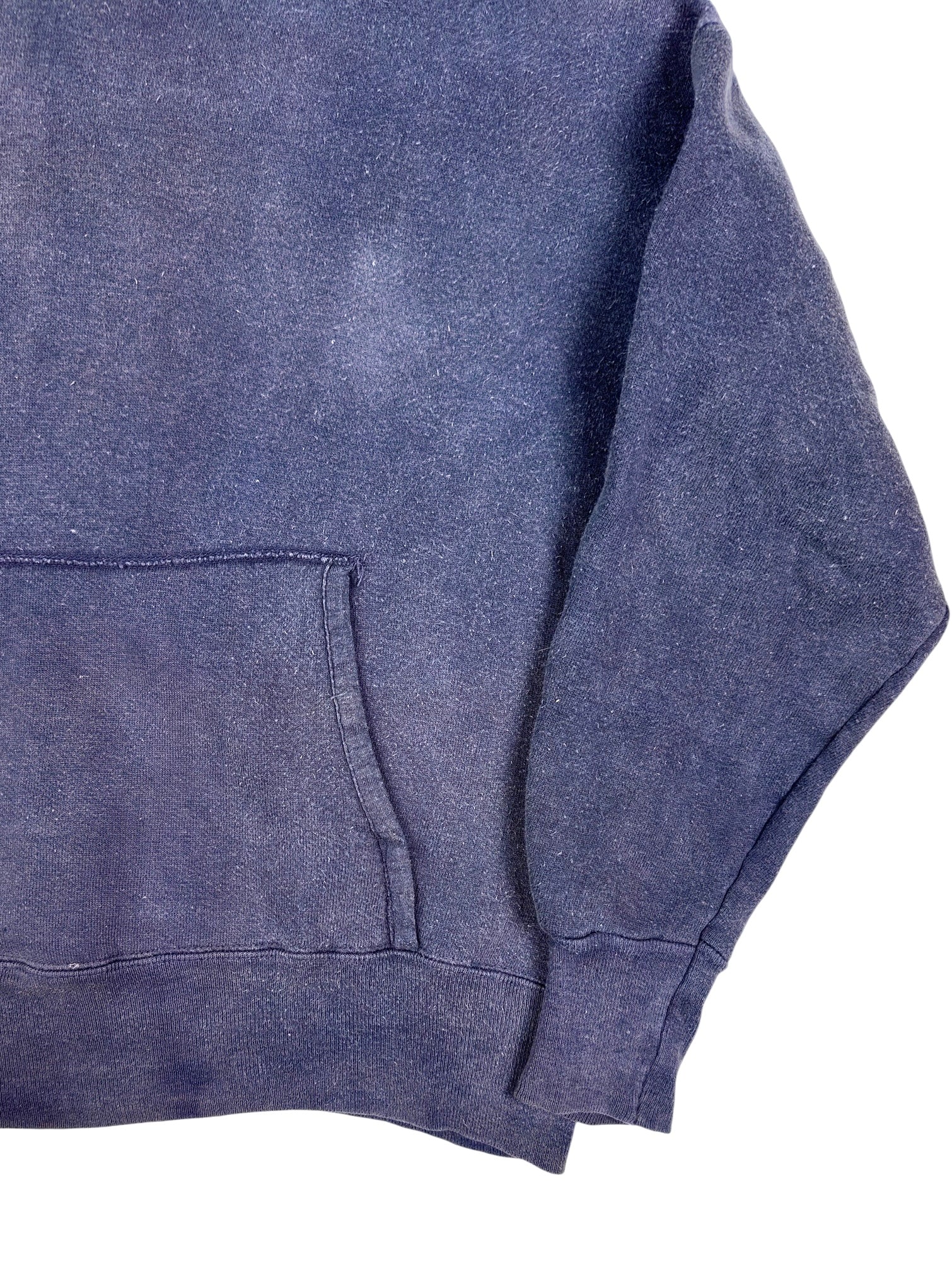 1950s Essential Navy Faded Hoodie (M/L)