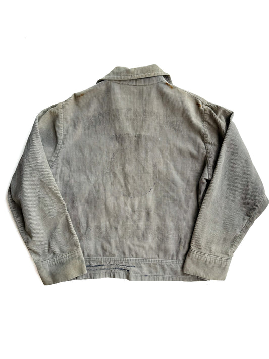 1950s Sun Faded ‘Ghost Print’ FFA Jacket (S/M)