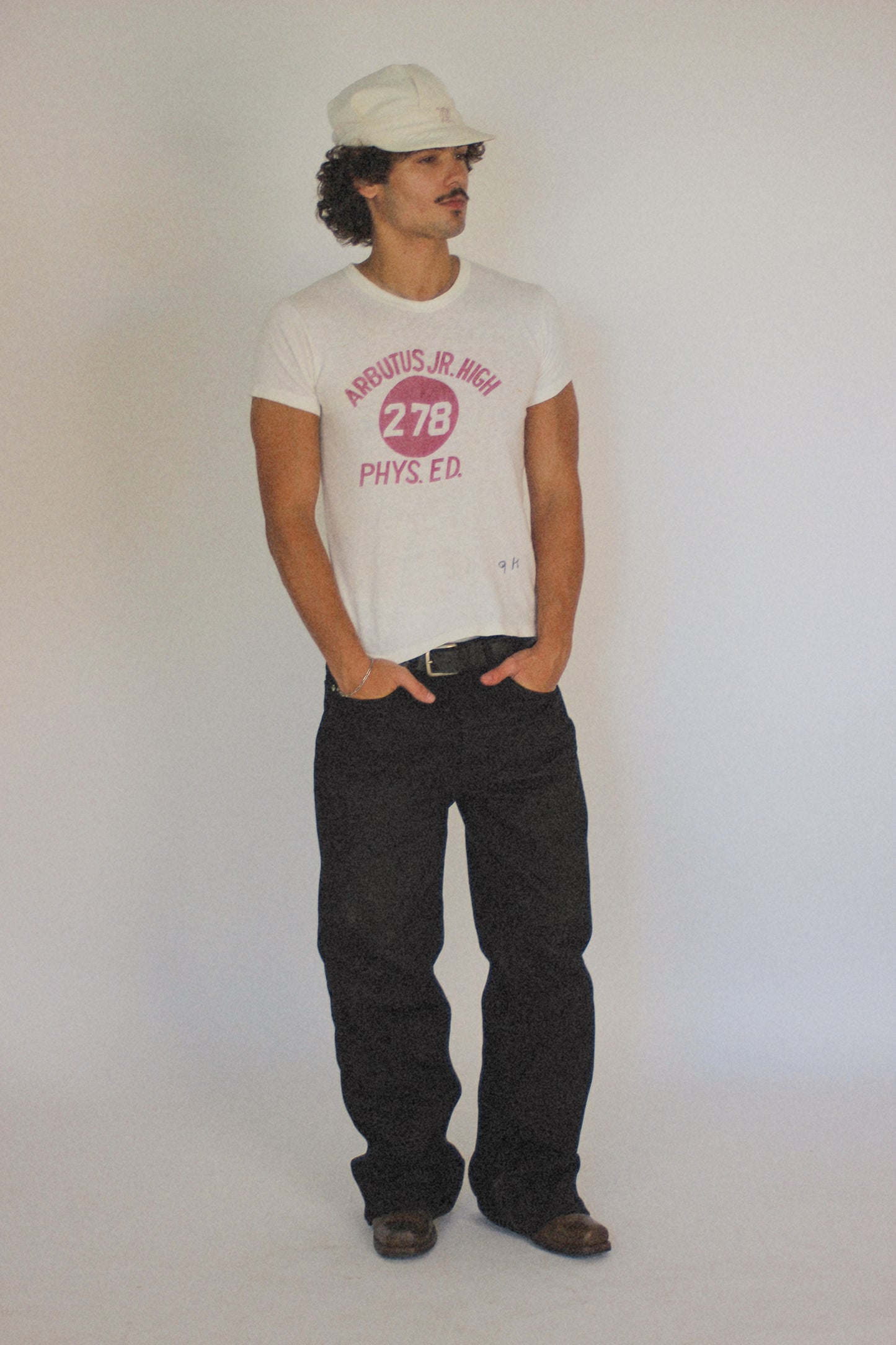 1960s ‘Arbutus Jr. High’ Phys Ed Tee (S/M)