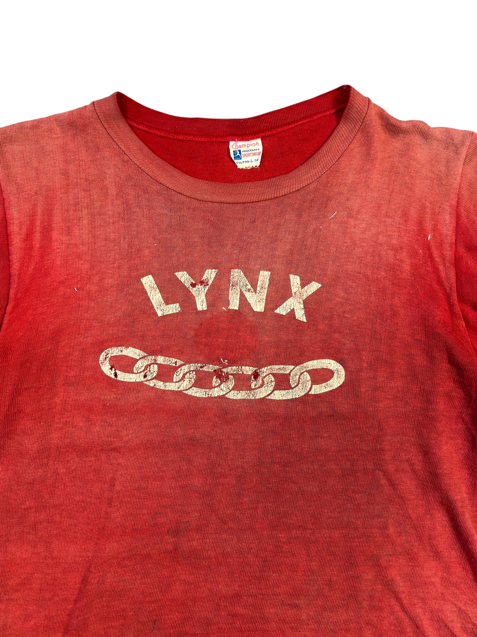 1950s Champion ‘Lynx’ Sun Faded Tee (S)