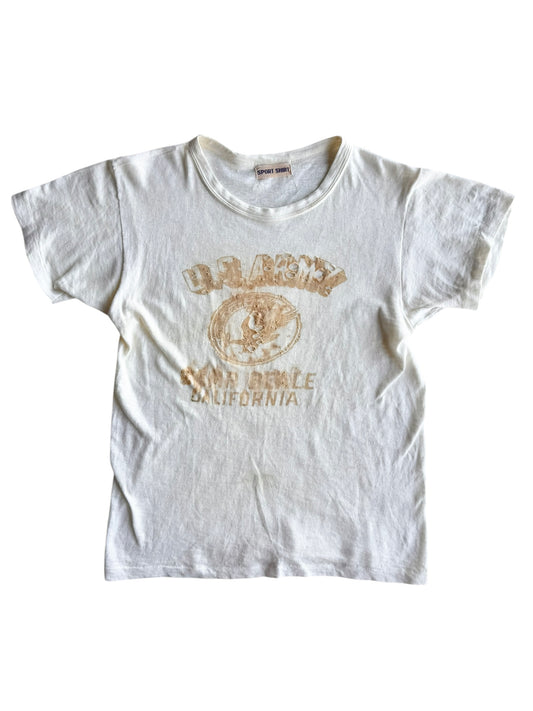 1940s WW2 ‘US Army California’ Ghost Print Tee (S/M)