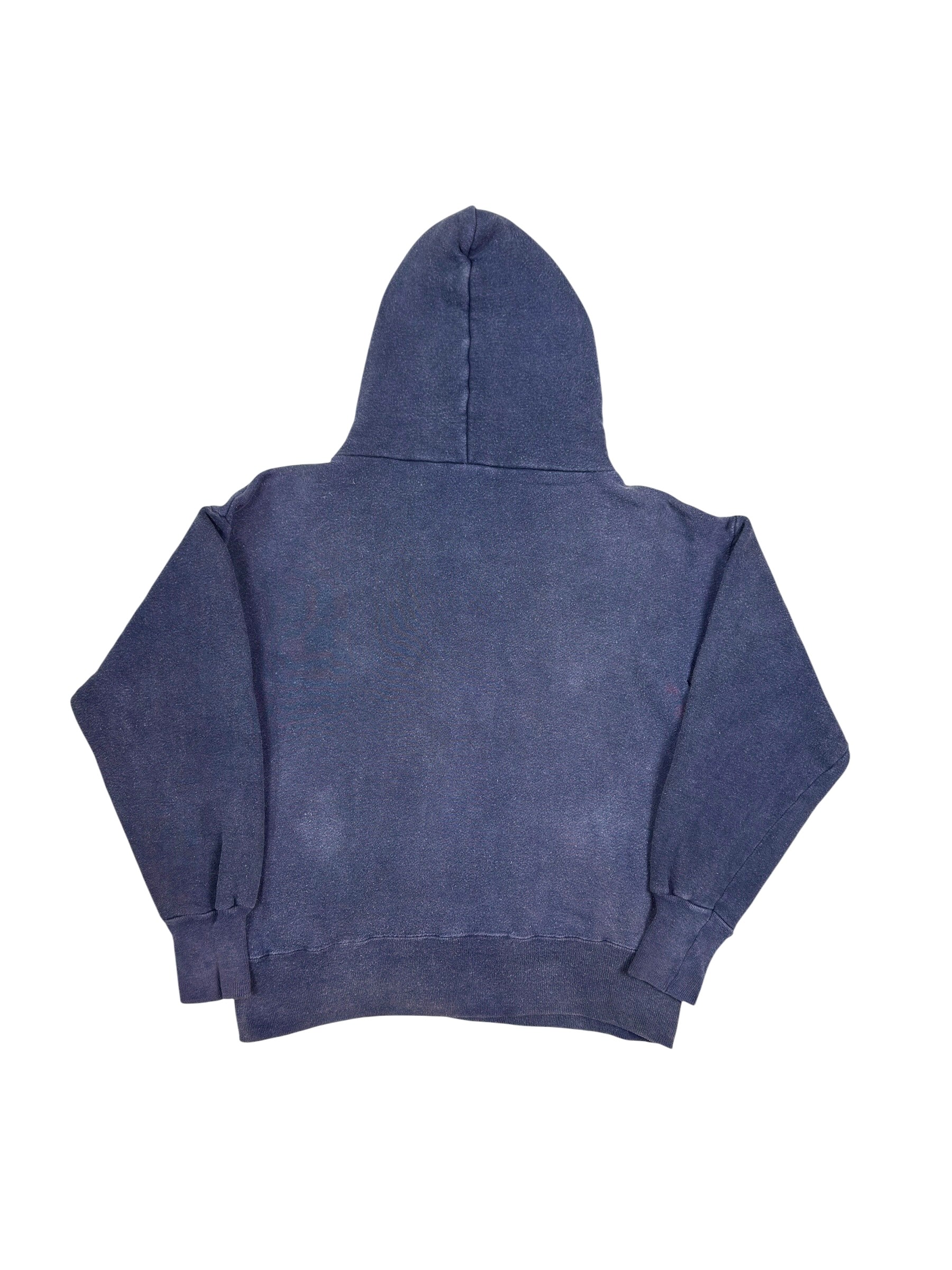 1950s Essential Navy Faded Hoodie (M/L)